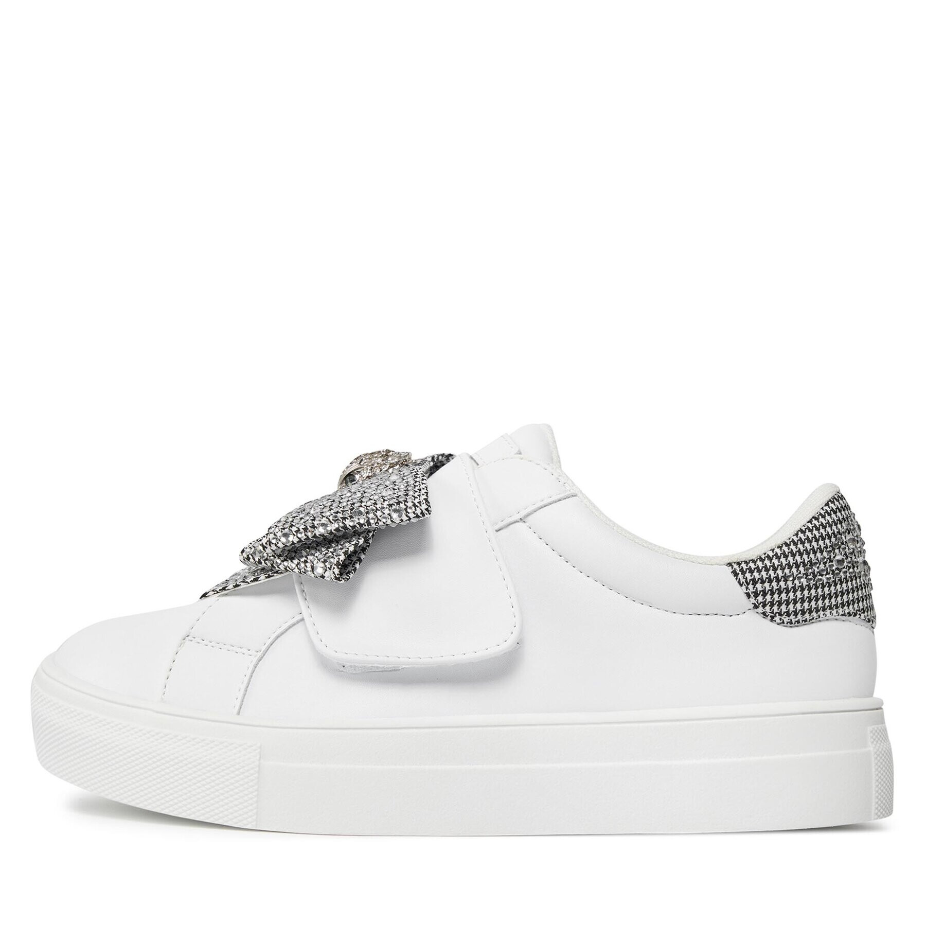Kurt Geiger Сникърси 720-Mini Laney Bow 0122967109 Сребрист - Pepit.bg