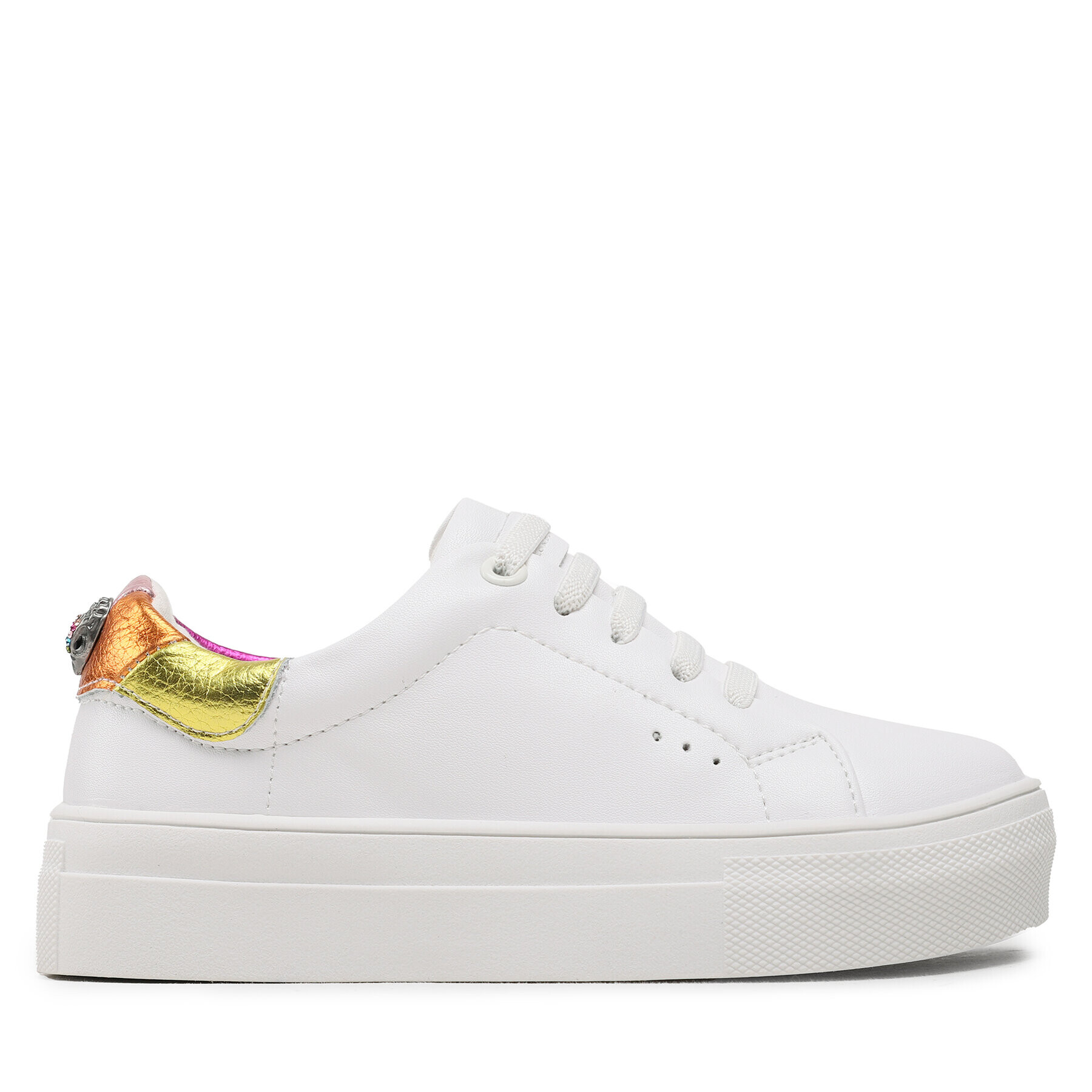 Kurt Geiger Сникърси 720-Mini Laney Eagle 4316569979 Бял - Pepit.bg