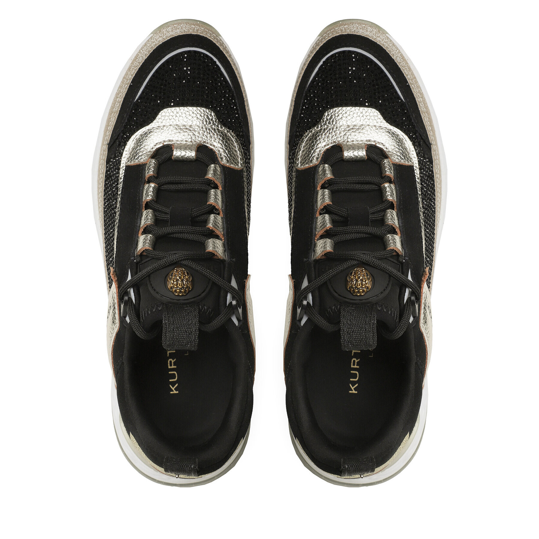 Kurt Geiger Сникърси Kensington Sneaker 9820002169 Черен - Pepit.bg