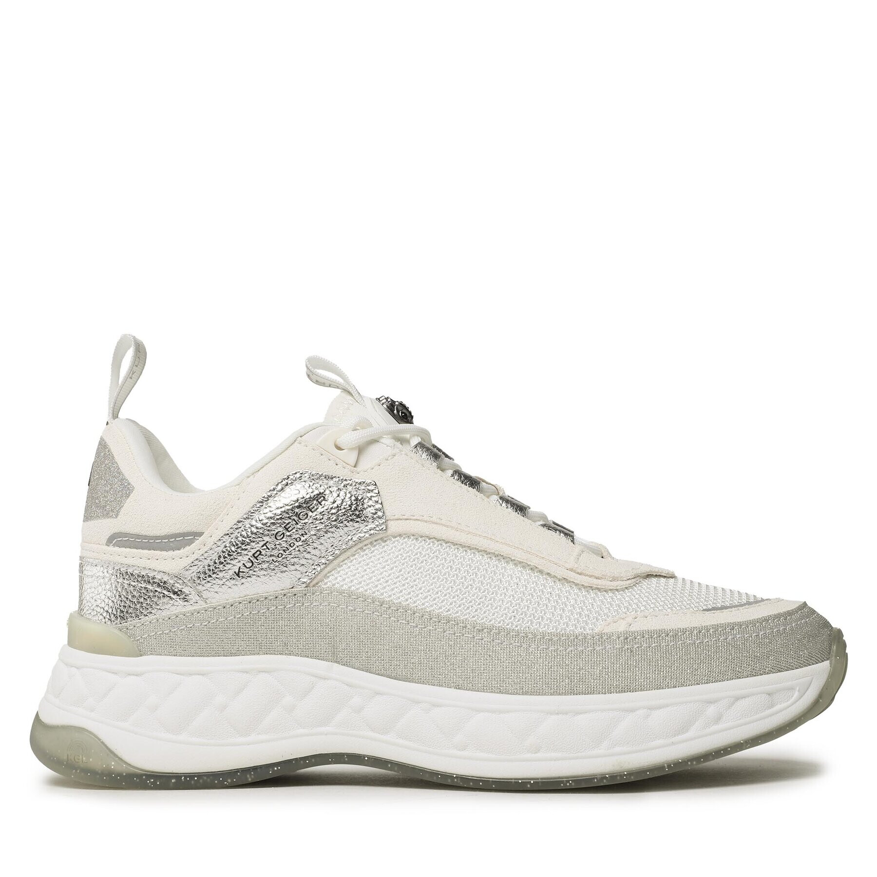 Kurt Geiger Сникърси Kensington Sneaker 9820015169 Бял - Pepit.bg