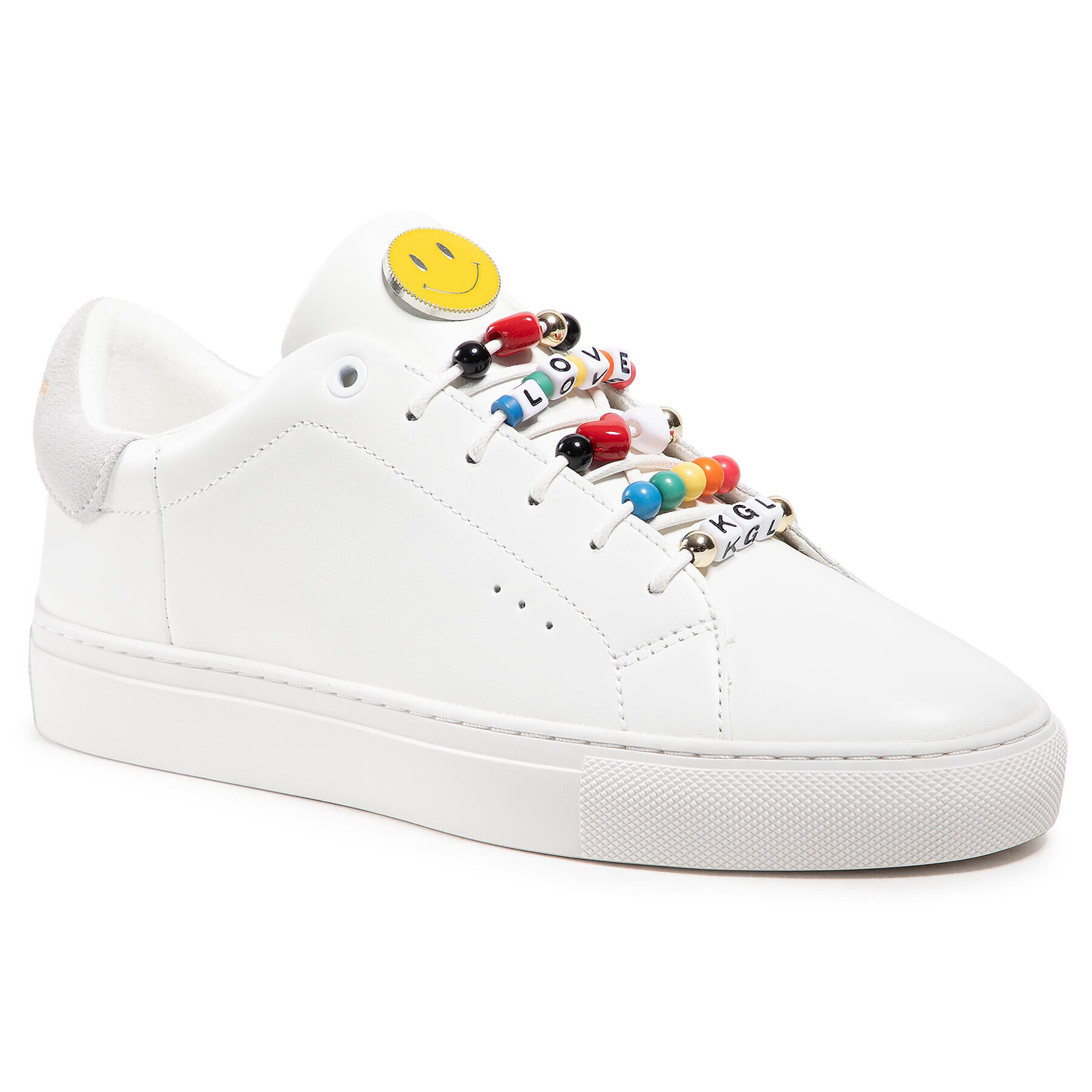 Kurt Geiger Сникърси Lane 1387915109 Бял - Pepit.bg