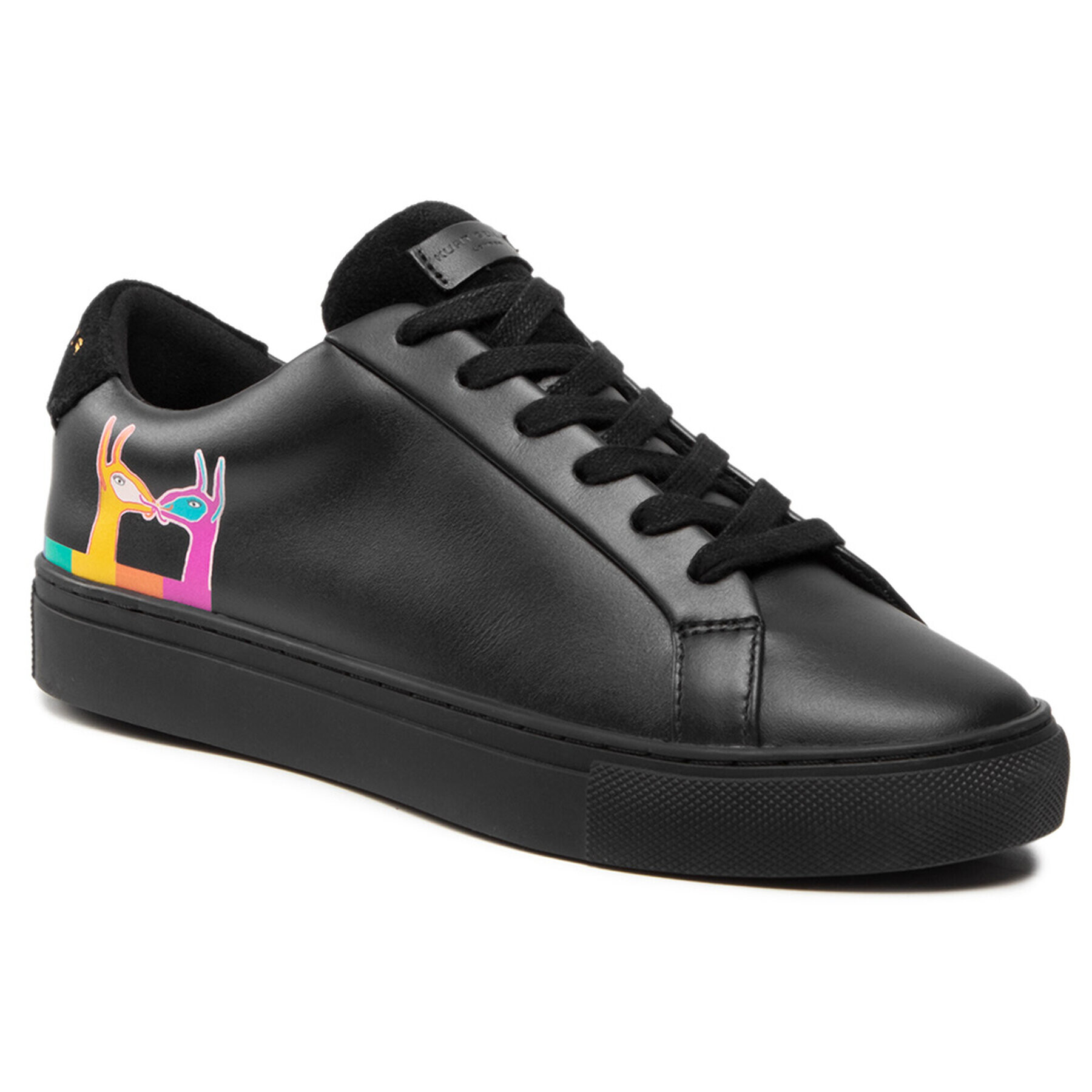 Kurt Geiger Сникърси Lane Llama 7420200109 Черен - Pepit.bg