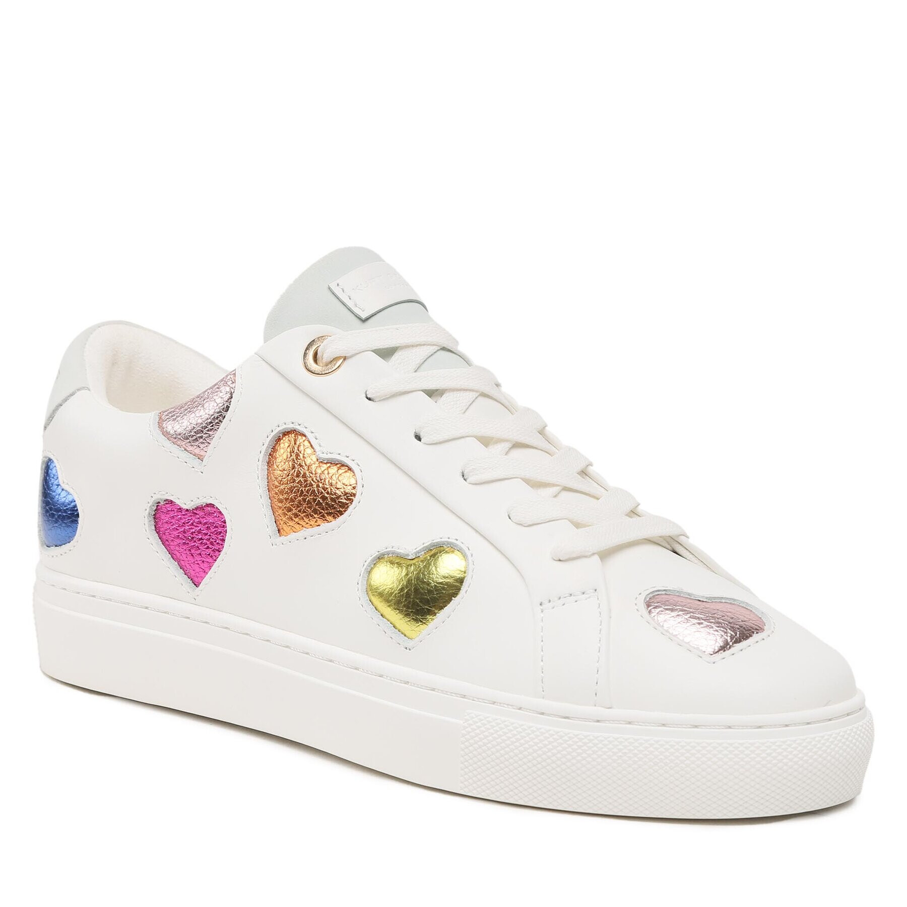 Kurt Geiger Сникърси Lane Love 3203069109 Бял - Pepit.bg