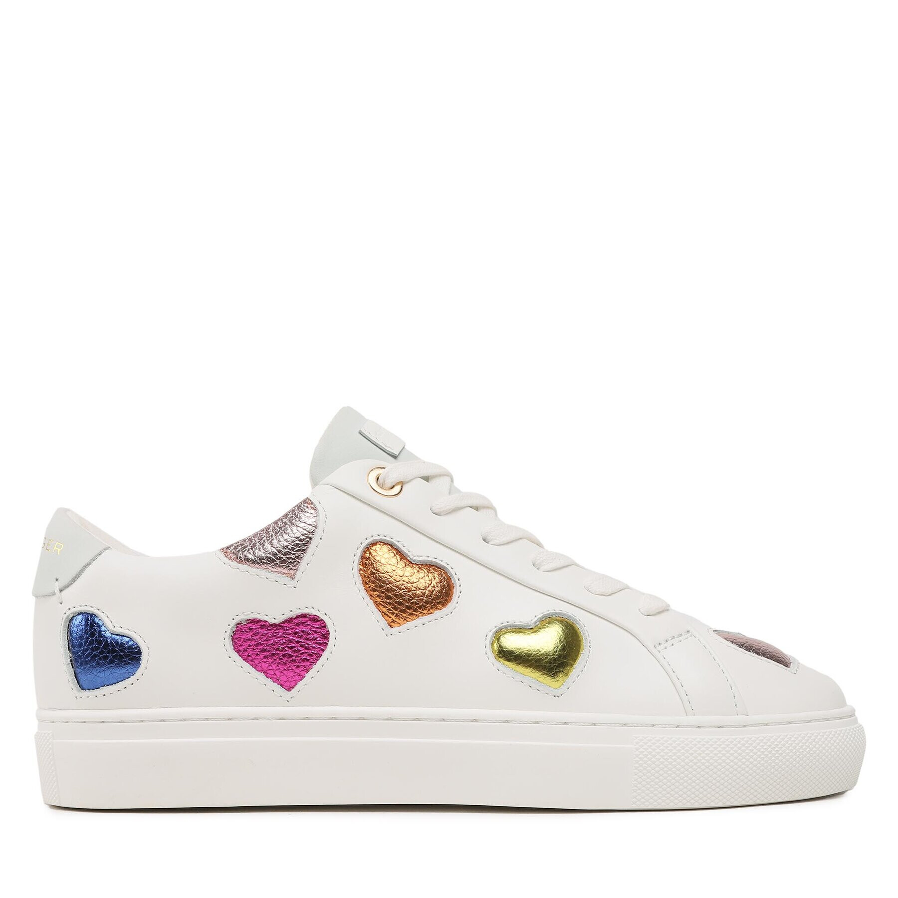 Kurt Geiger Сникърси Lane Love 3203069109 Бял - Pepit.bg