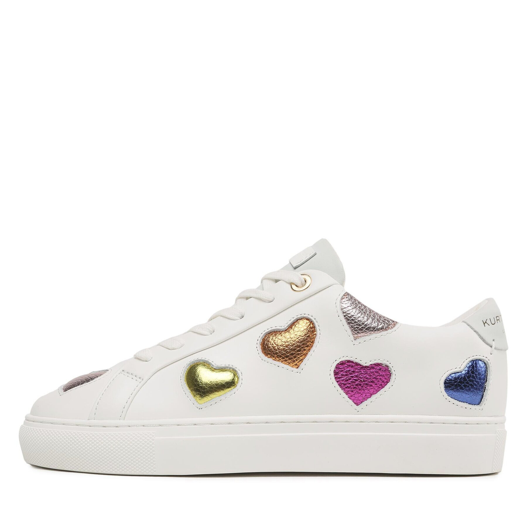 Kurt Geiger Сникърси Lane Love 3203069109 Бял - Pepit.bg