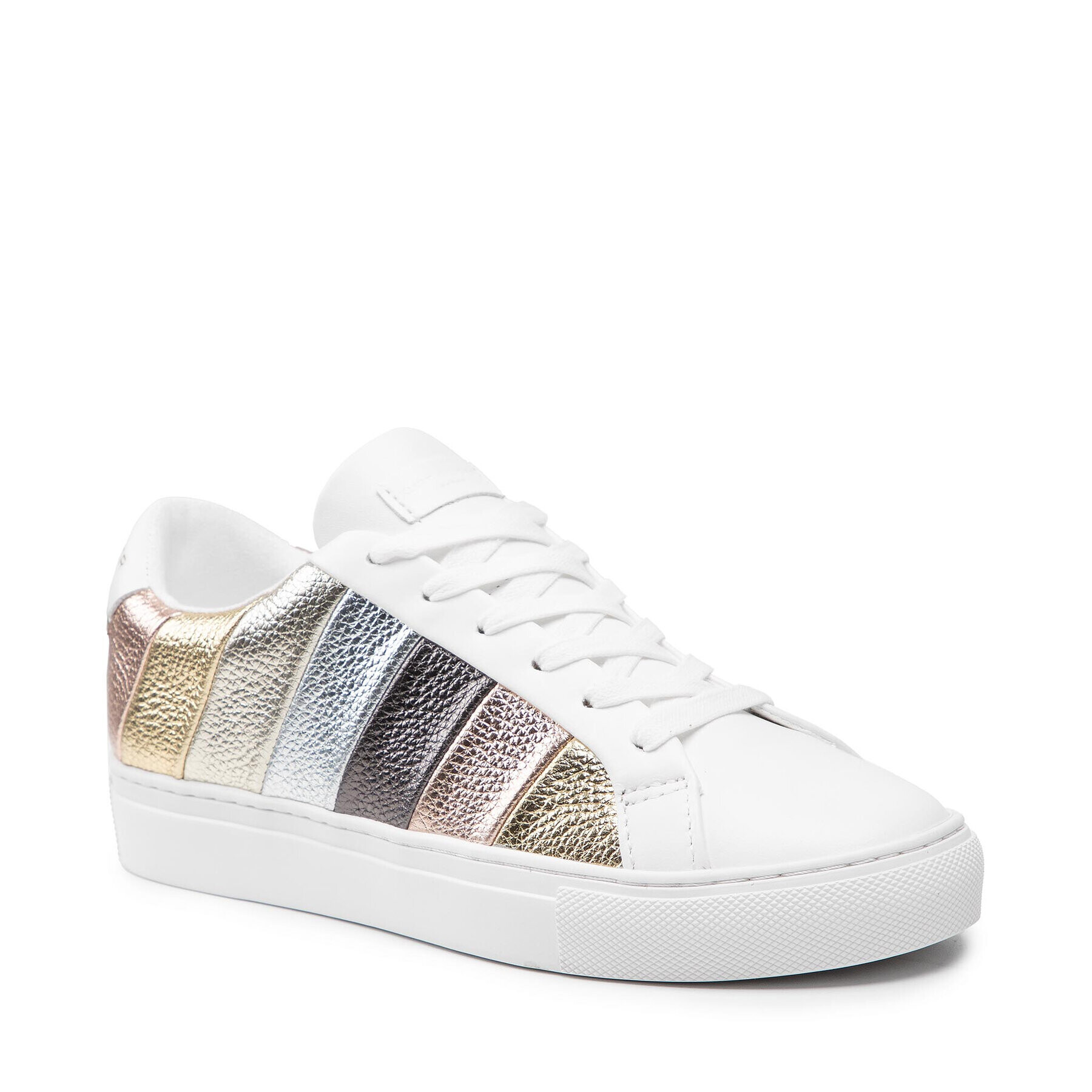Kurt Geiger Сникърси Lane Stripe 2626066109 Бял - Pepit.bg