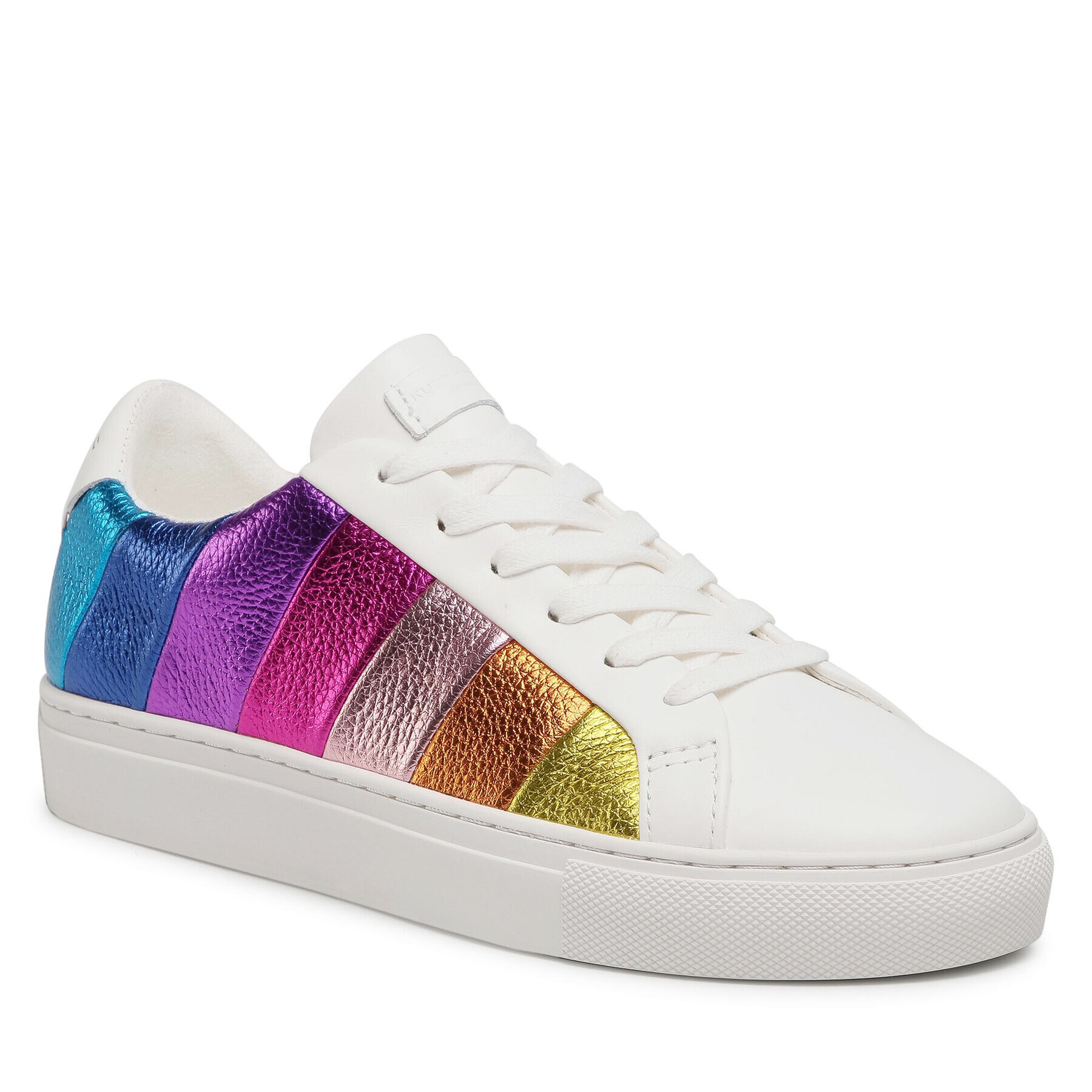 Kurt Geiger Сникърси Lane Stripe 2626069109 Бял - Pepit.bg