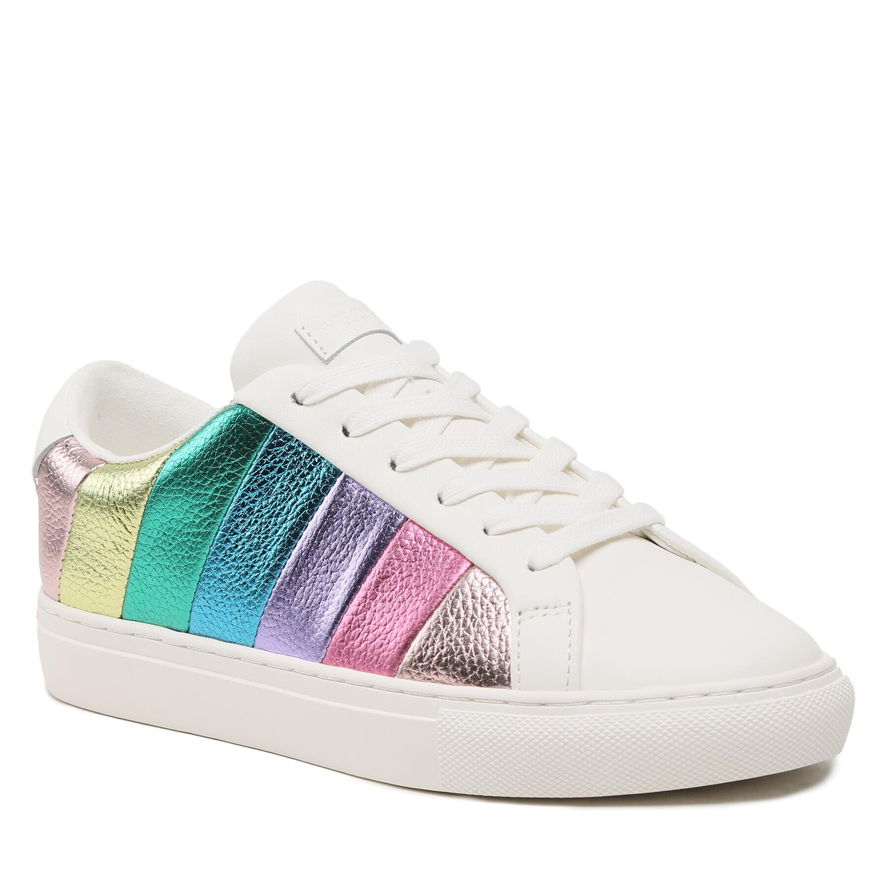 Kurt Geiger Сникърси Lane Stripe 9819865109 Бял - Pepit.bg