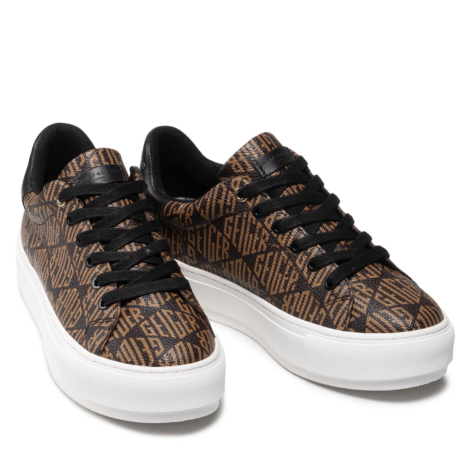 Kurt Geiger Сникърси Laney 2339132979 Кафяв - Pepit.bg