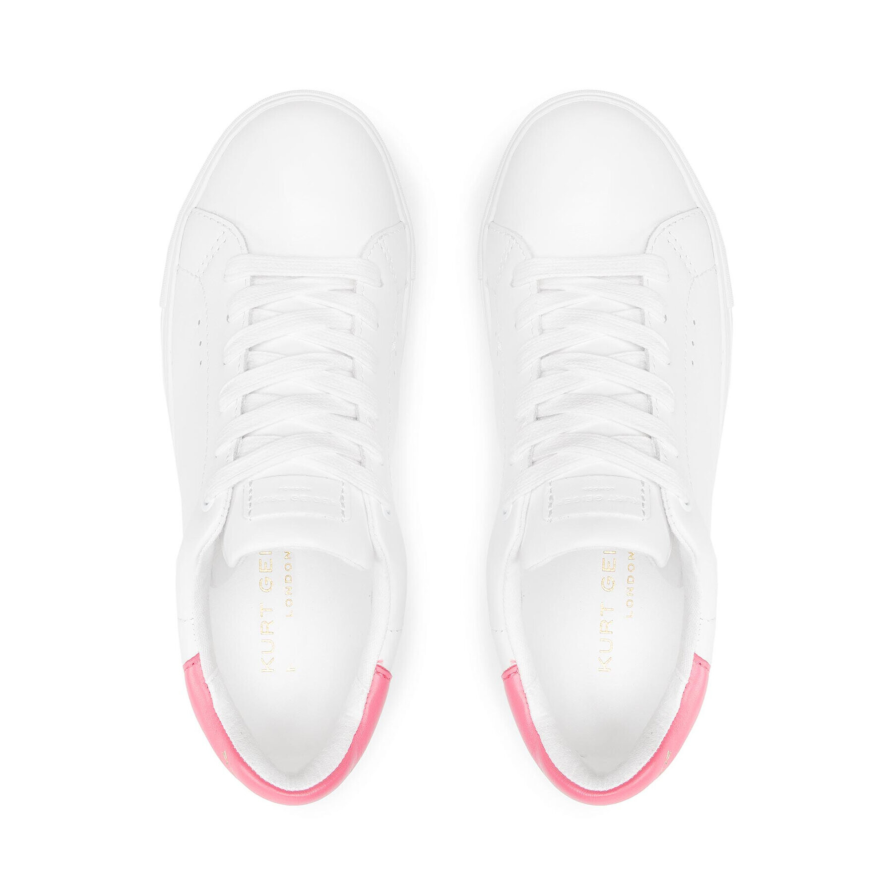 Kurt Geiger Сникърси Laney 2339198109 Бял - Pepit.bg