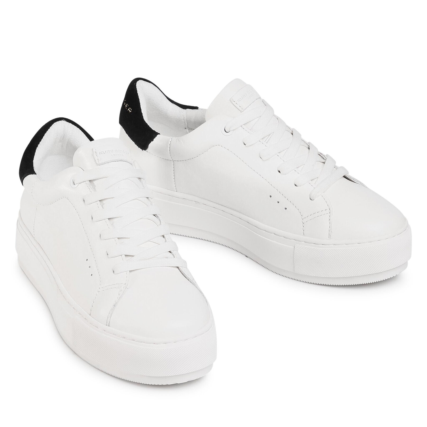 Kurt Geiger Сникърси Laney 2626113109 Бял - Pepit.bg