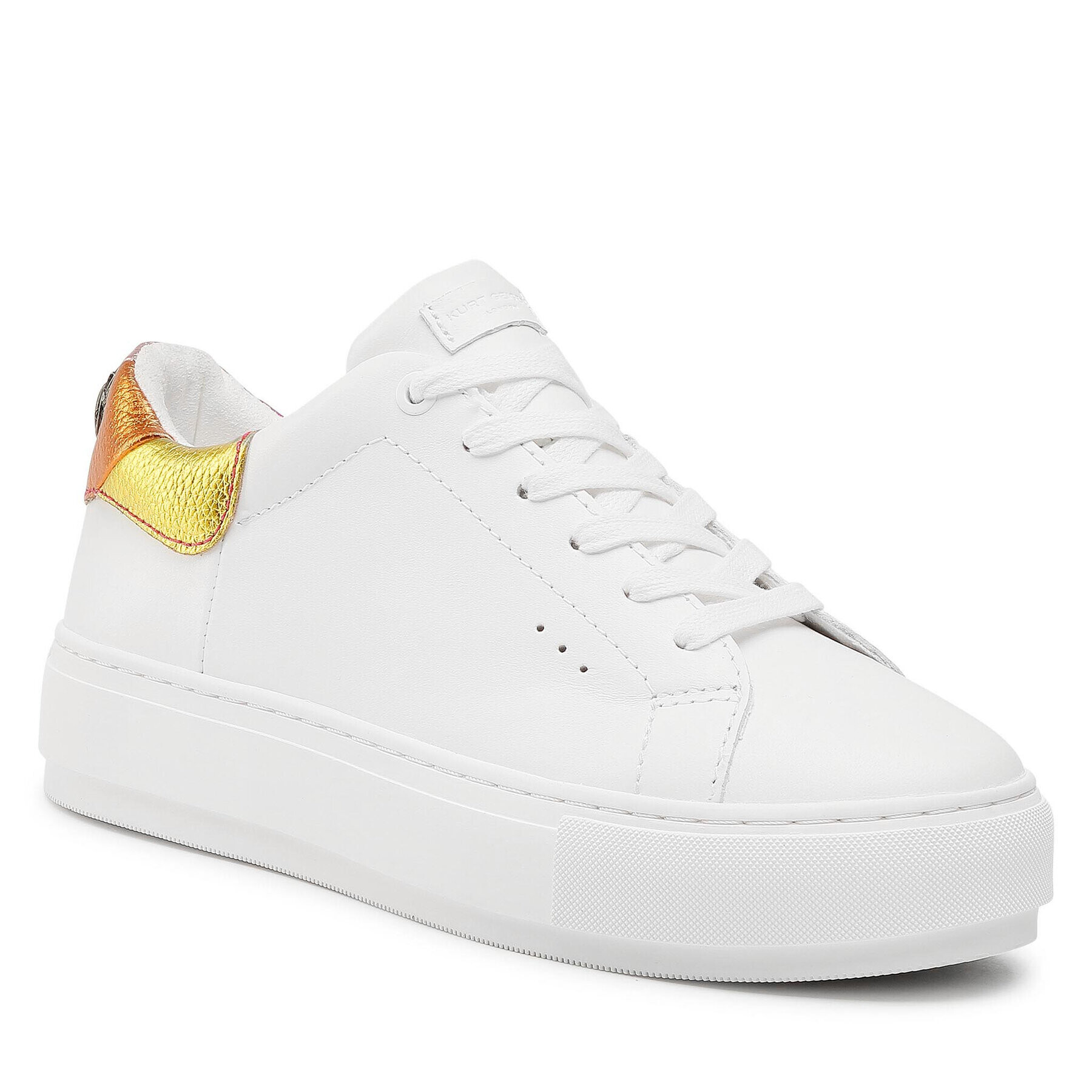 Kurt Geiger Сникърси Laney Eagle 3829769109 Бял - Pepit.bg