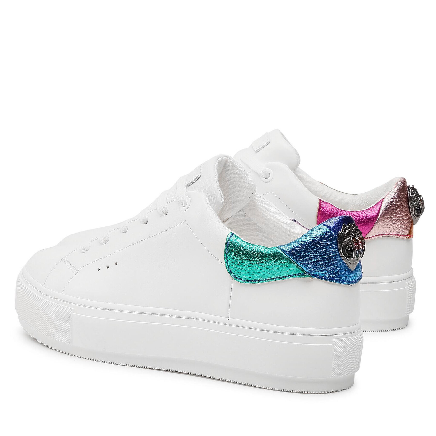 Kurt Geiger Сникърси Laney Eagle 3829769109 Бял - Pepit.bg