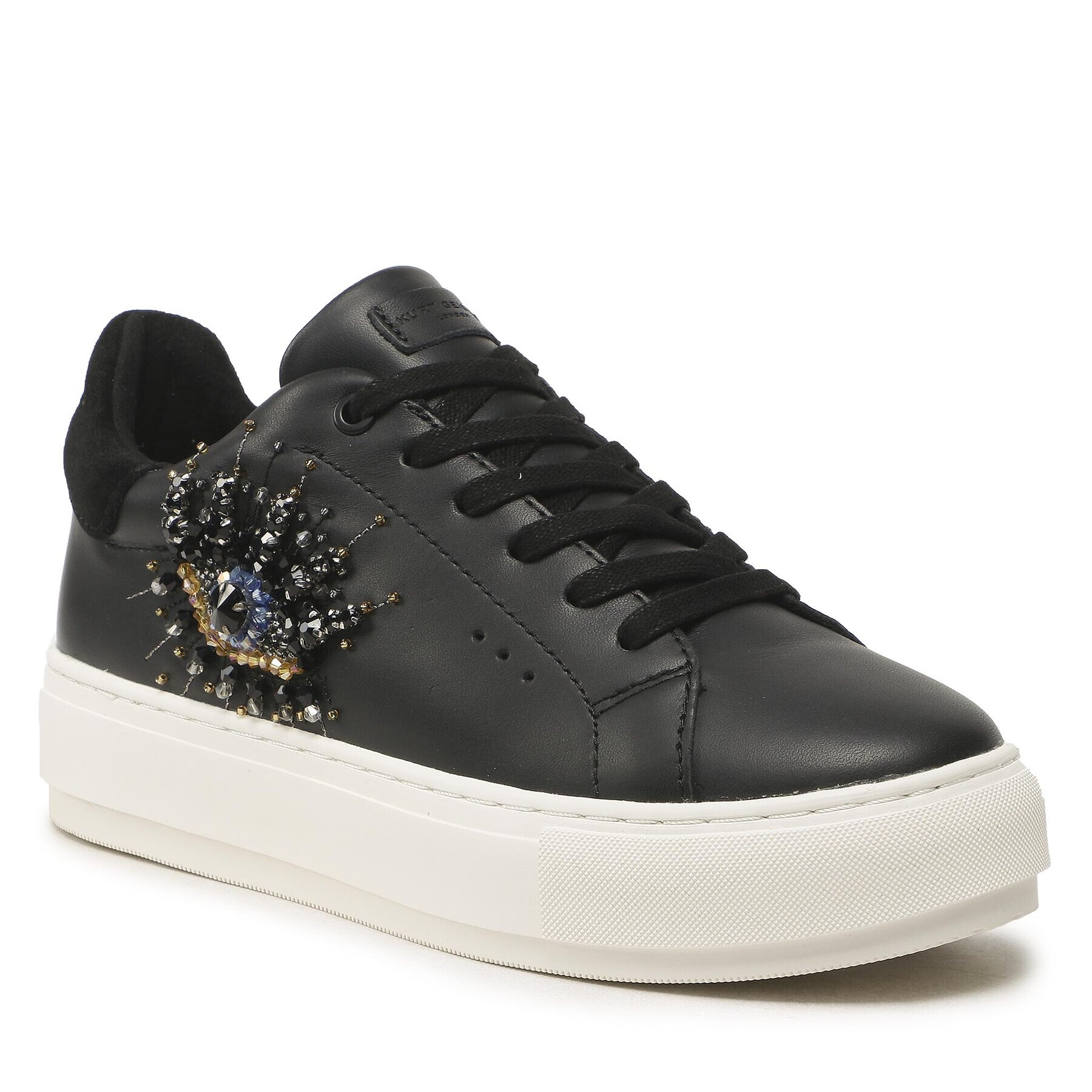 Kurt Geiger Сникърси Laney Eye 8487300109 Черен - Pepit.bg