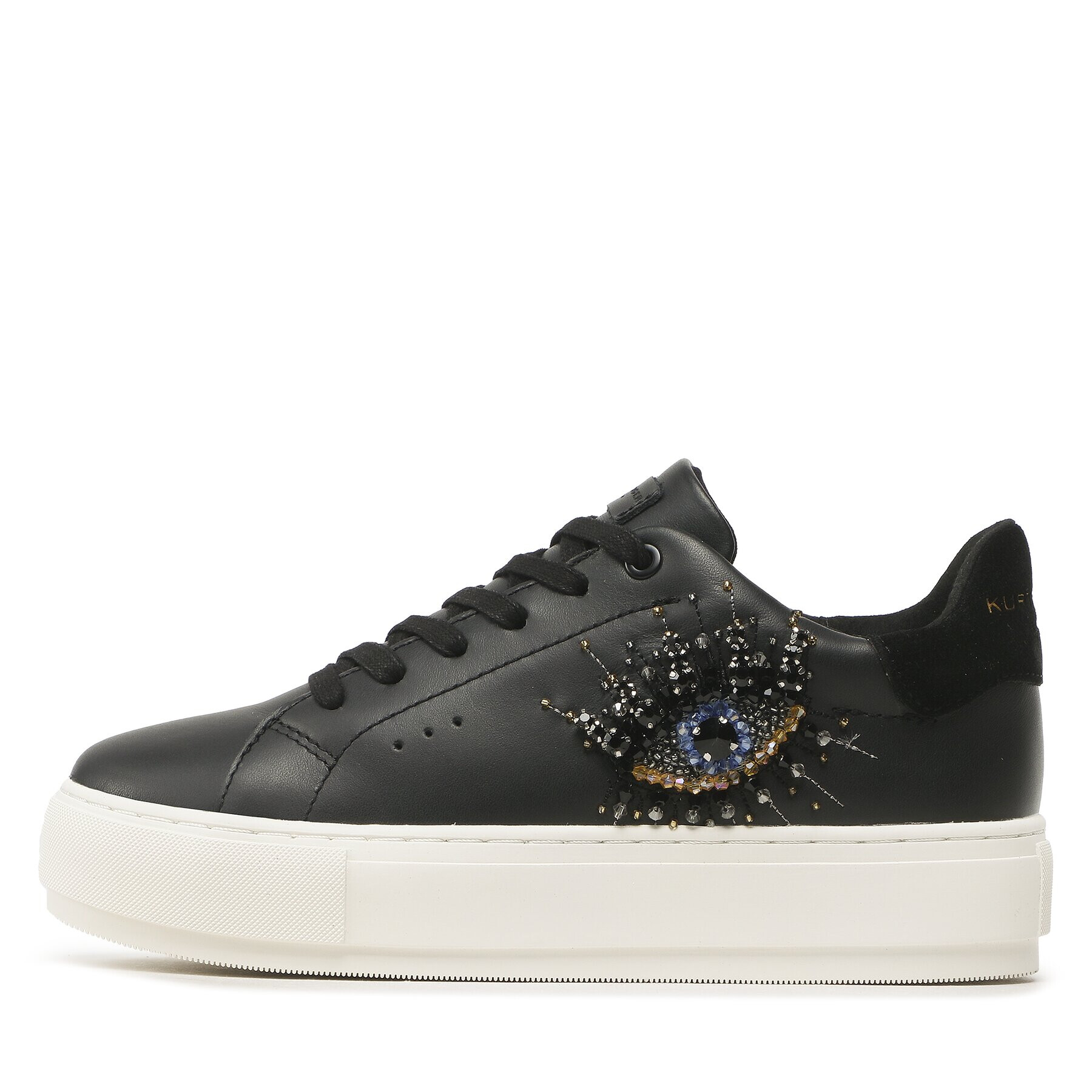 Kurt Geiger Сникърси Laney Eye 8487300109 Черен - Pepit.bg