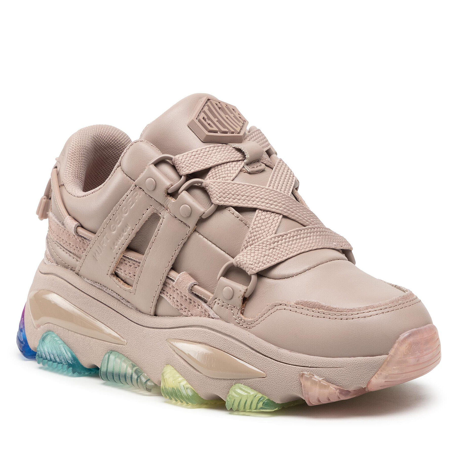 Kurt Geiger Сникърси Lettie 3203224109 Розов - Pepit.bg