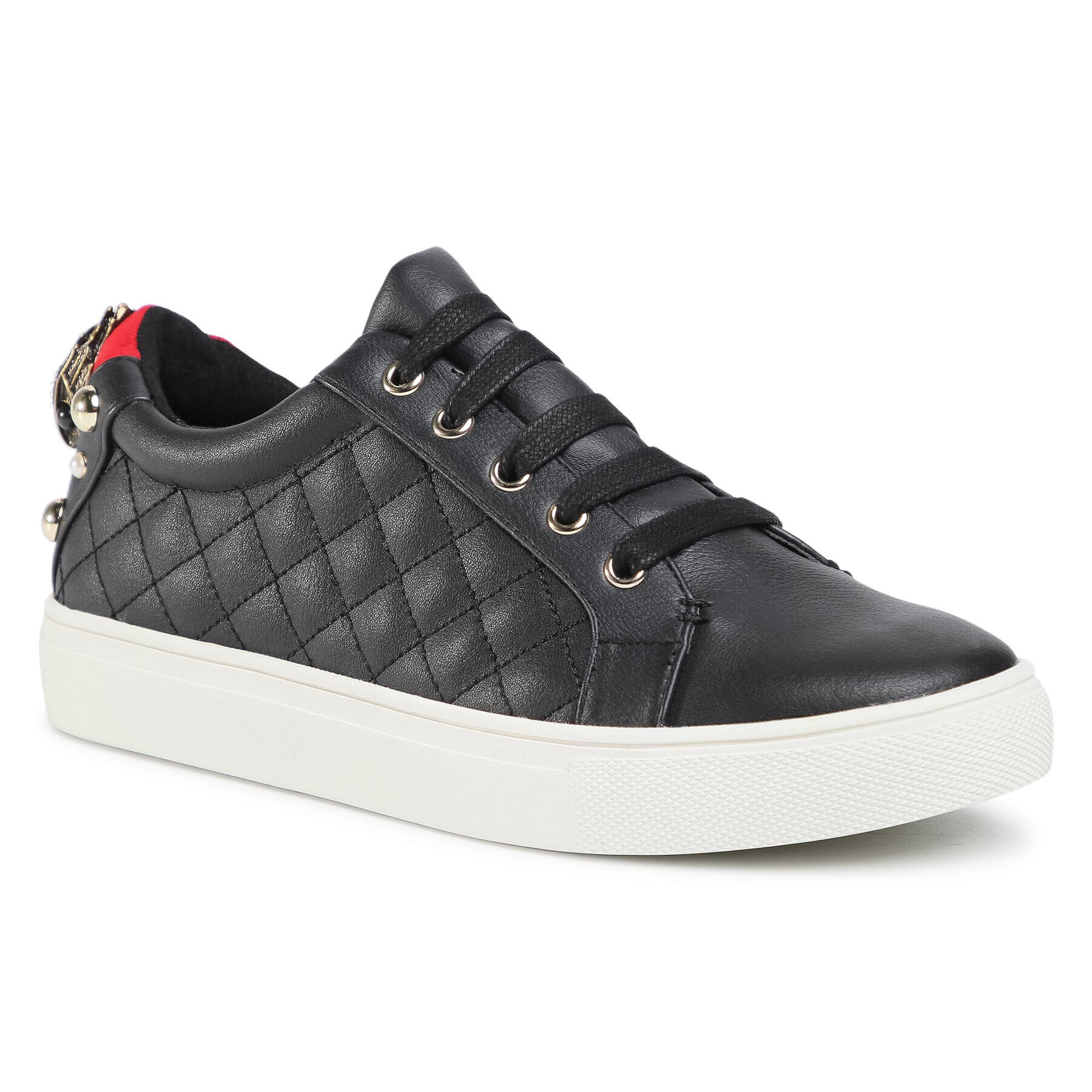 Kurt Geiger Сникърси Ludo 2629800109 Черен - Pepit.bg