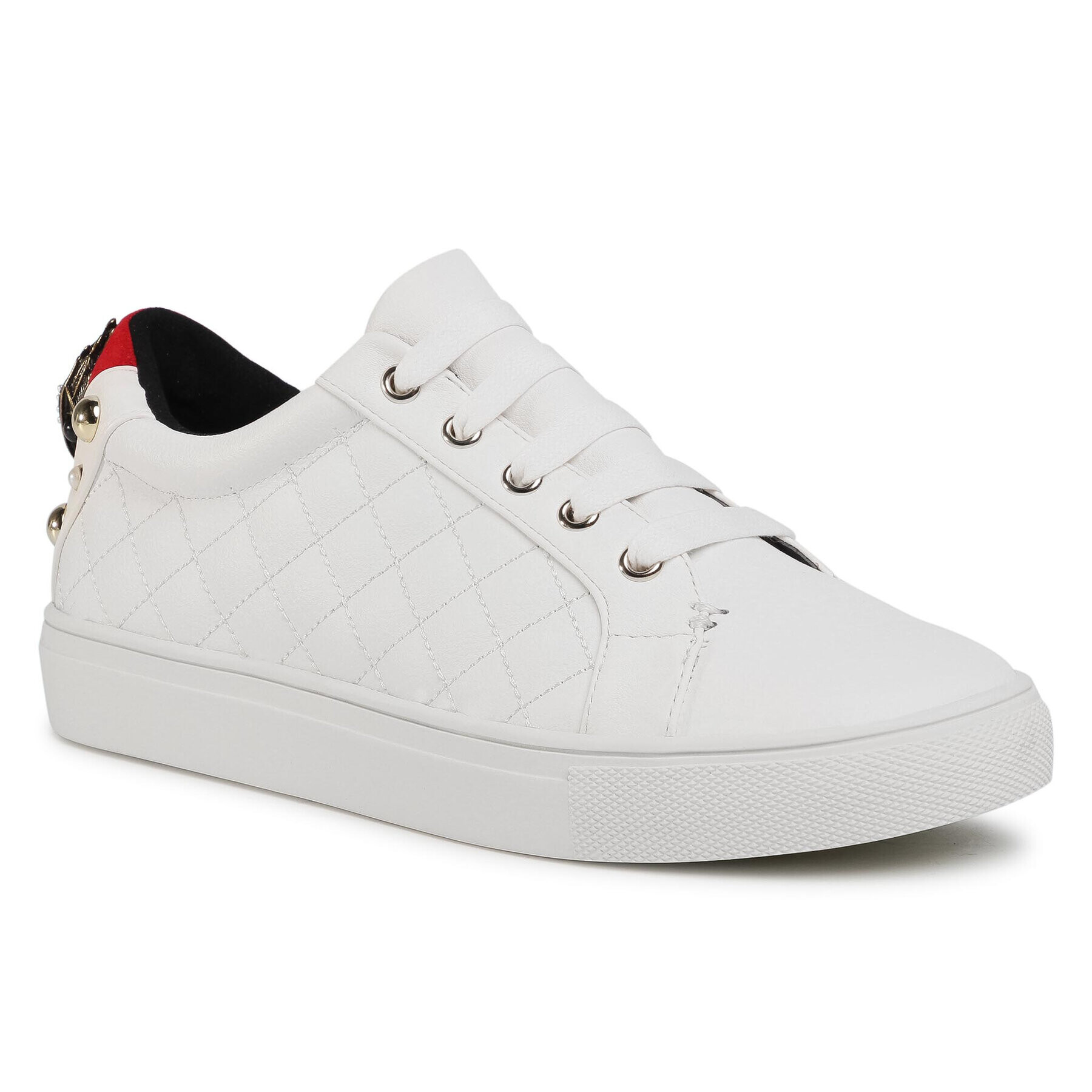Kurt Geiger Сникърси Ludo 2629810109 Бял - Pepit.bg