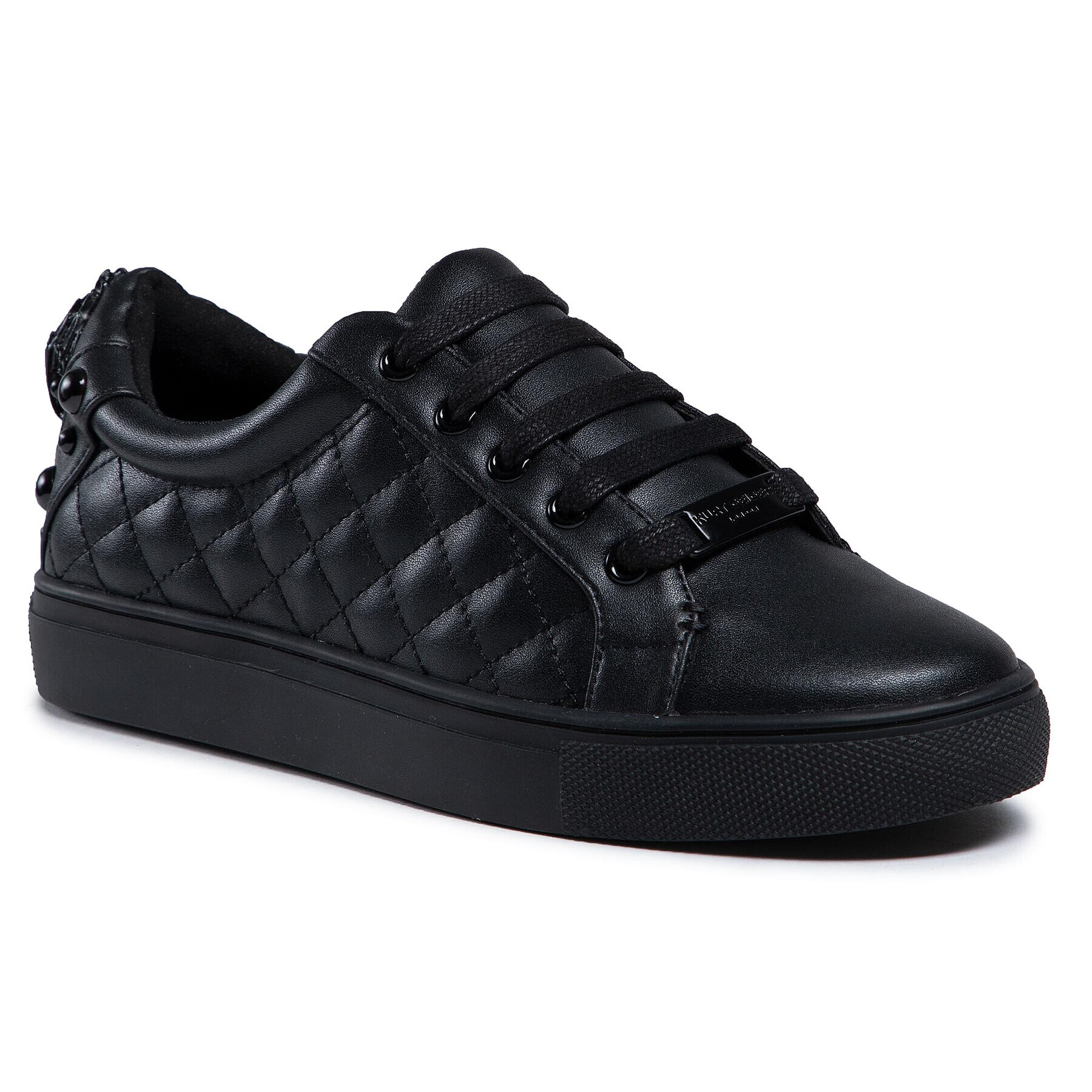 Kurt Geiger Сникърси Ludo Drench 7426100109 Черен - Pepit.bg