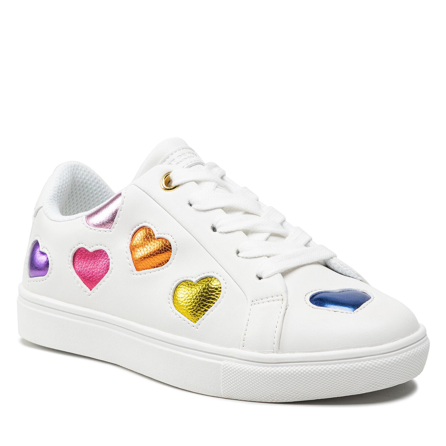 Kurt Geiger Сникърси Mini Lane Love 4010169979 Бял - Pepit.bg