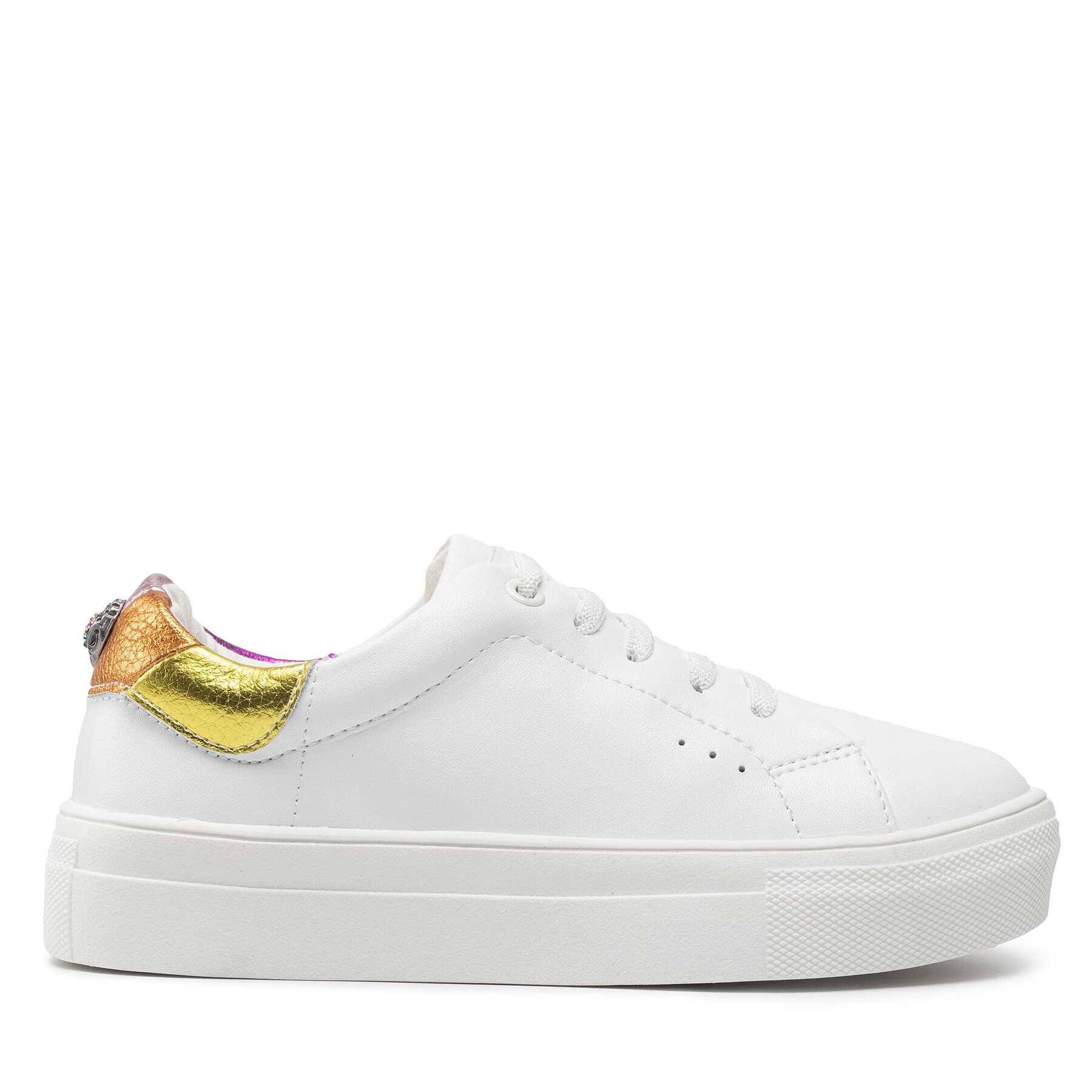 Kurt Geiger Сникърси Mini Laney Eagle 4322469979 Бял - Pepit.bg