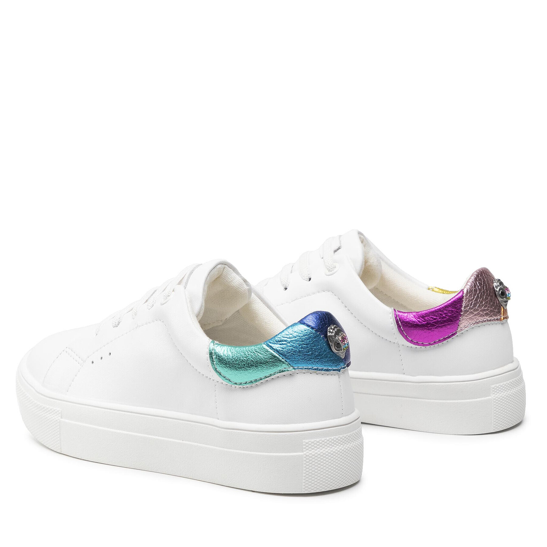 Kurt Geiger Сникърси Mini Laney Eagle 4322469979 Бял - Pepit.bg