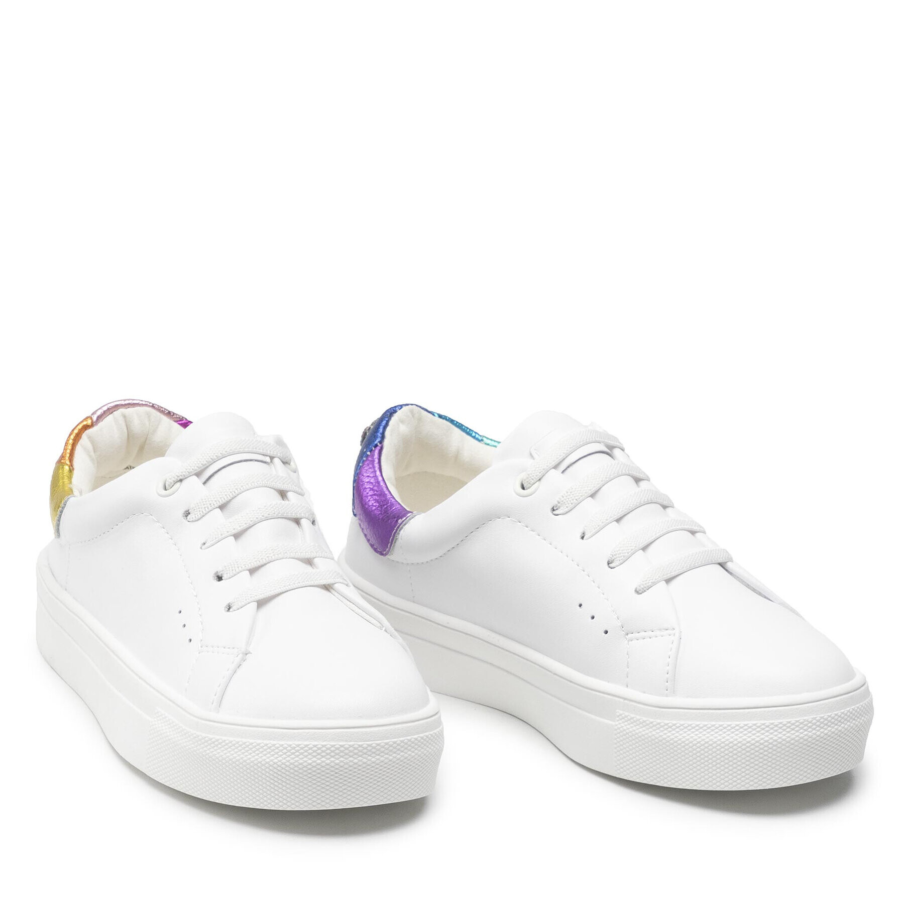 Kurt Geiger Сникърси Mini Laney Eagle 4322469979 Бял - Pepit.bg