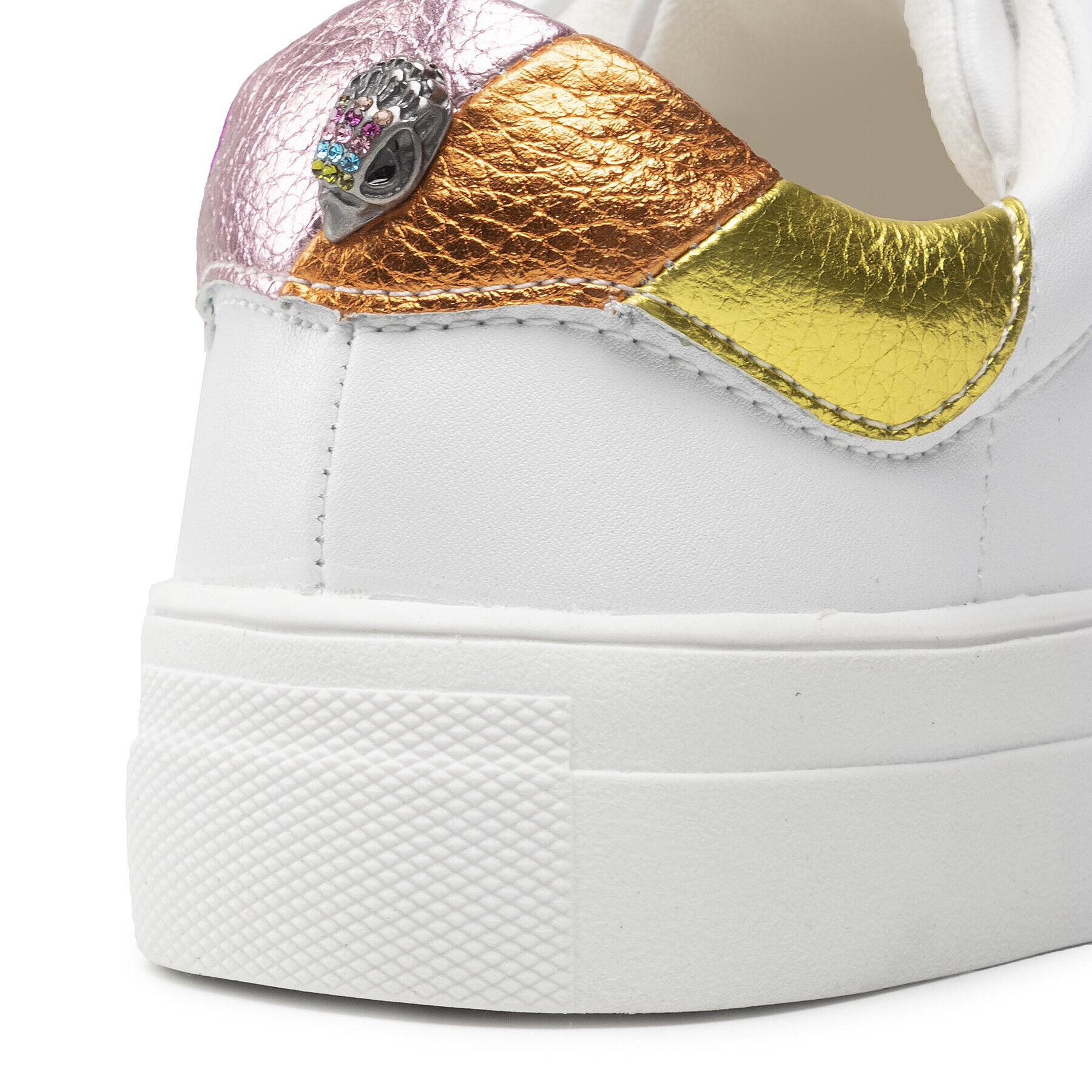 Kurt Geiger Сникърси Mini Laney Eagle 4322469979 Бял - Pepit.bg