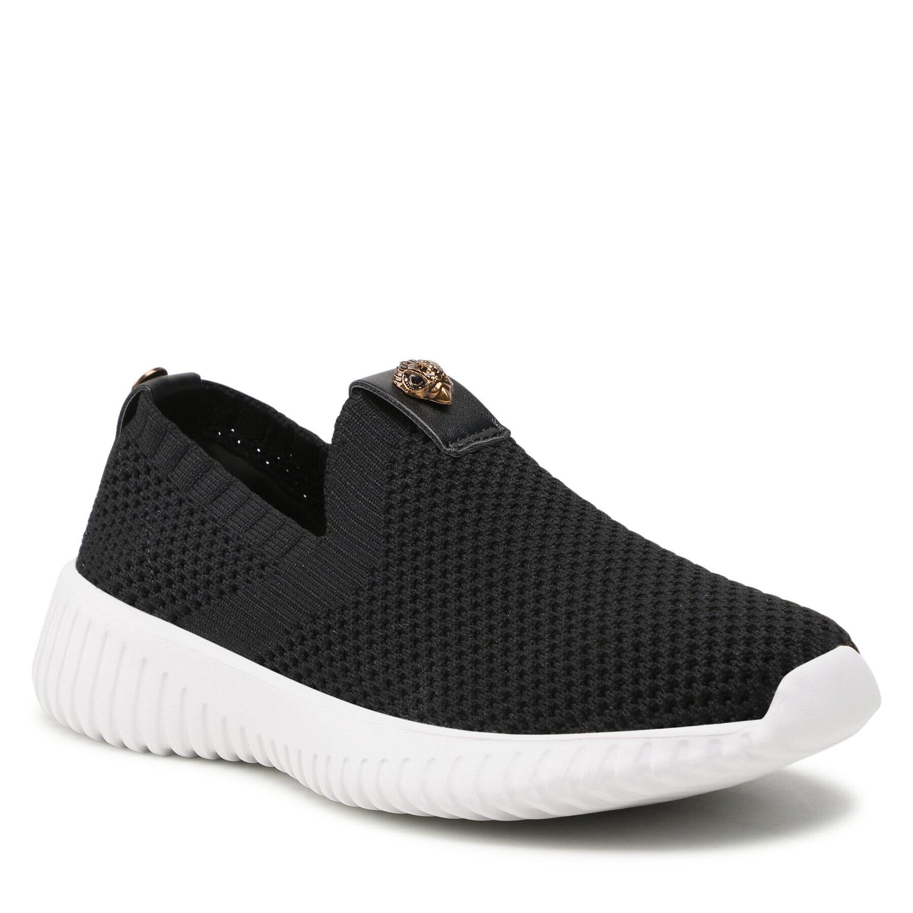 Kurt Geiger Сникърси Mini Lorna 5130500609 Черен - Pepit.bg