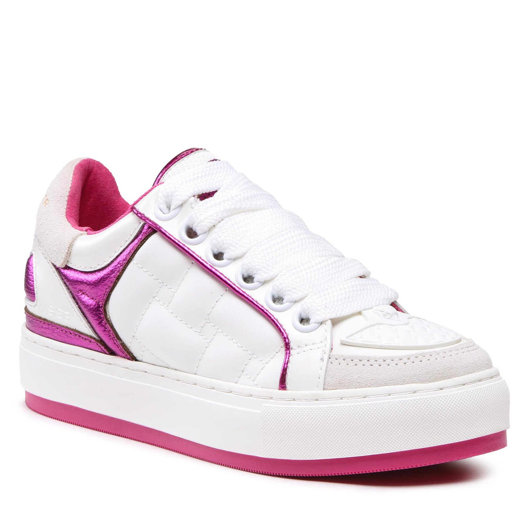 Kurt Geiger Сникърси Southbank 9564358109 Бял - Pepit.bg