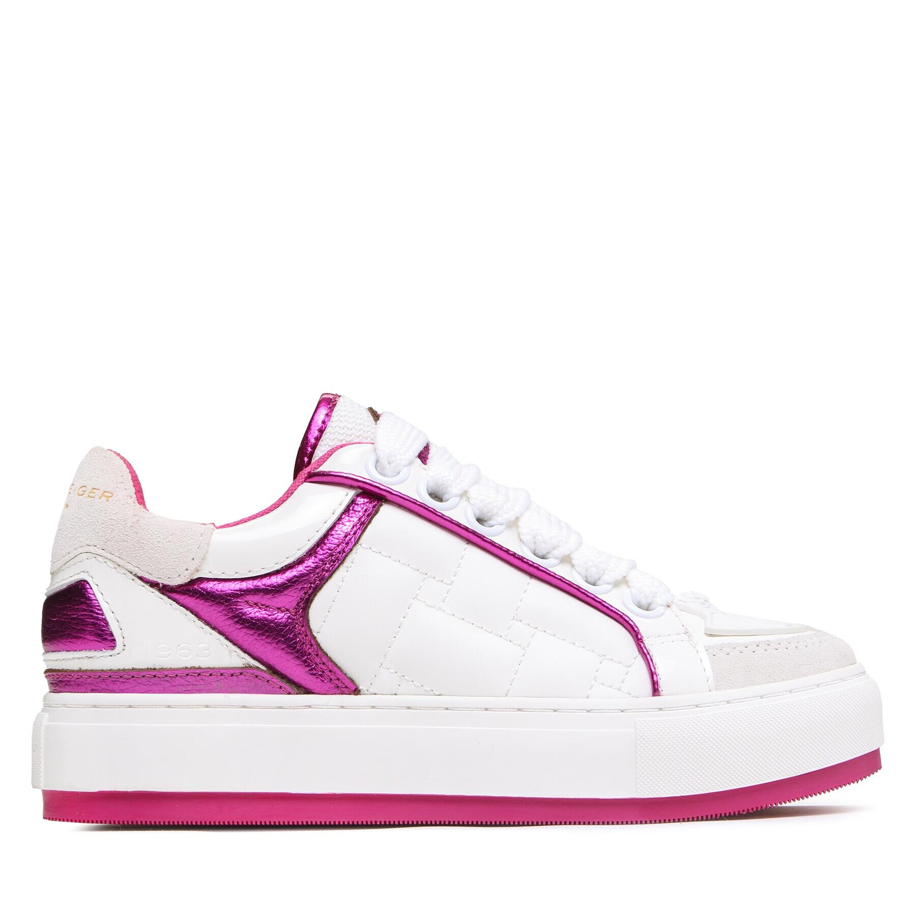 Kurt Geiger Сникърси Southbank 9564358109 Бял - Pepit.bg