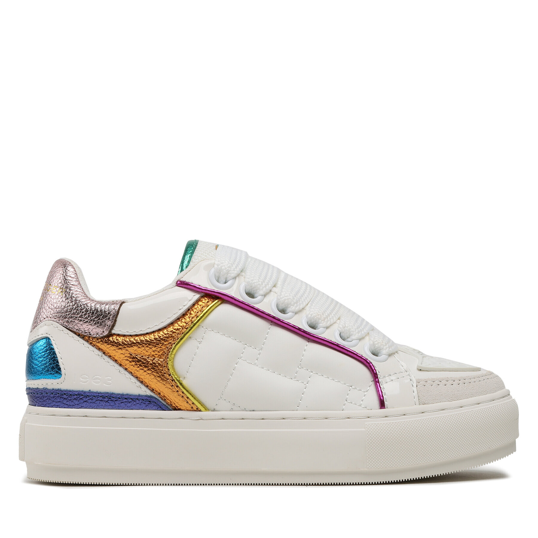 Kurt Geiger Сникърси Southbank 9564369109 Бял - Pepit.bg