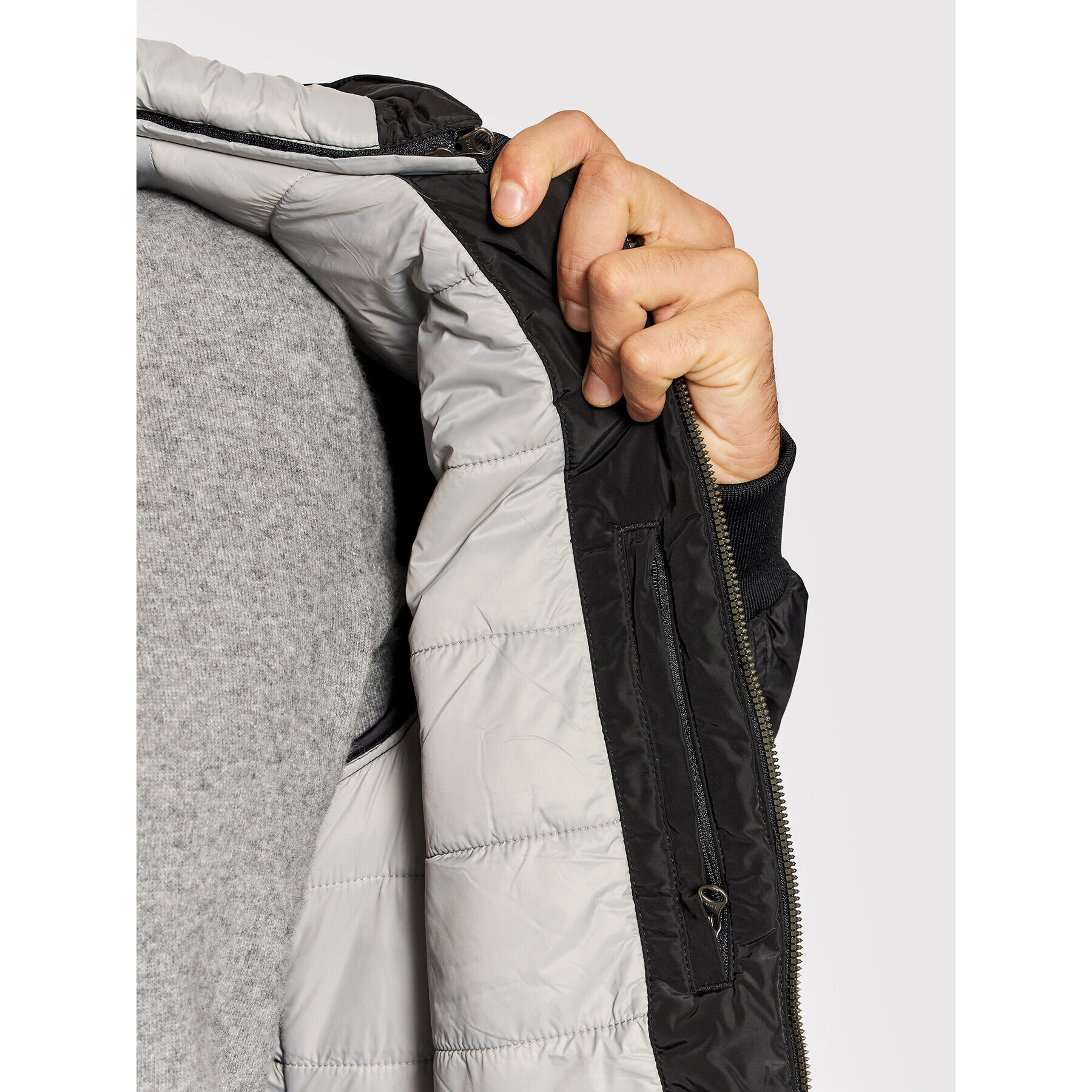 La Martina Преходно яке SMO008 PA004 Черен Regular Fit - Pepit.bg