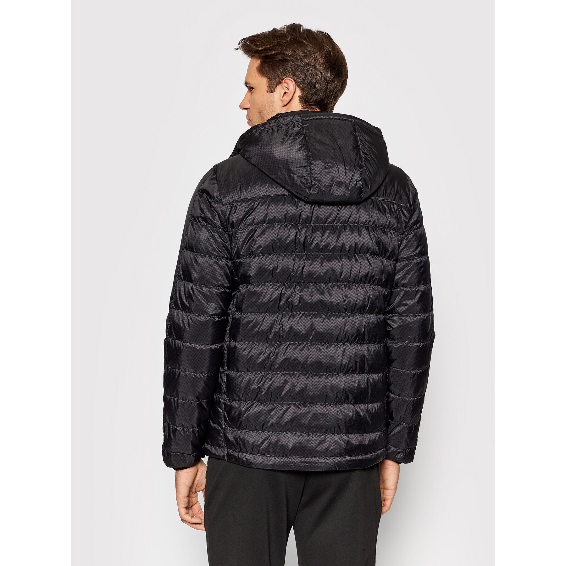 La Martina Пухено яке SMO002 PL109 Черен Regular Fit - Pepit.bg
