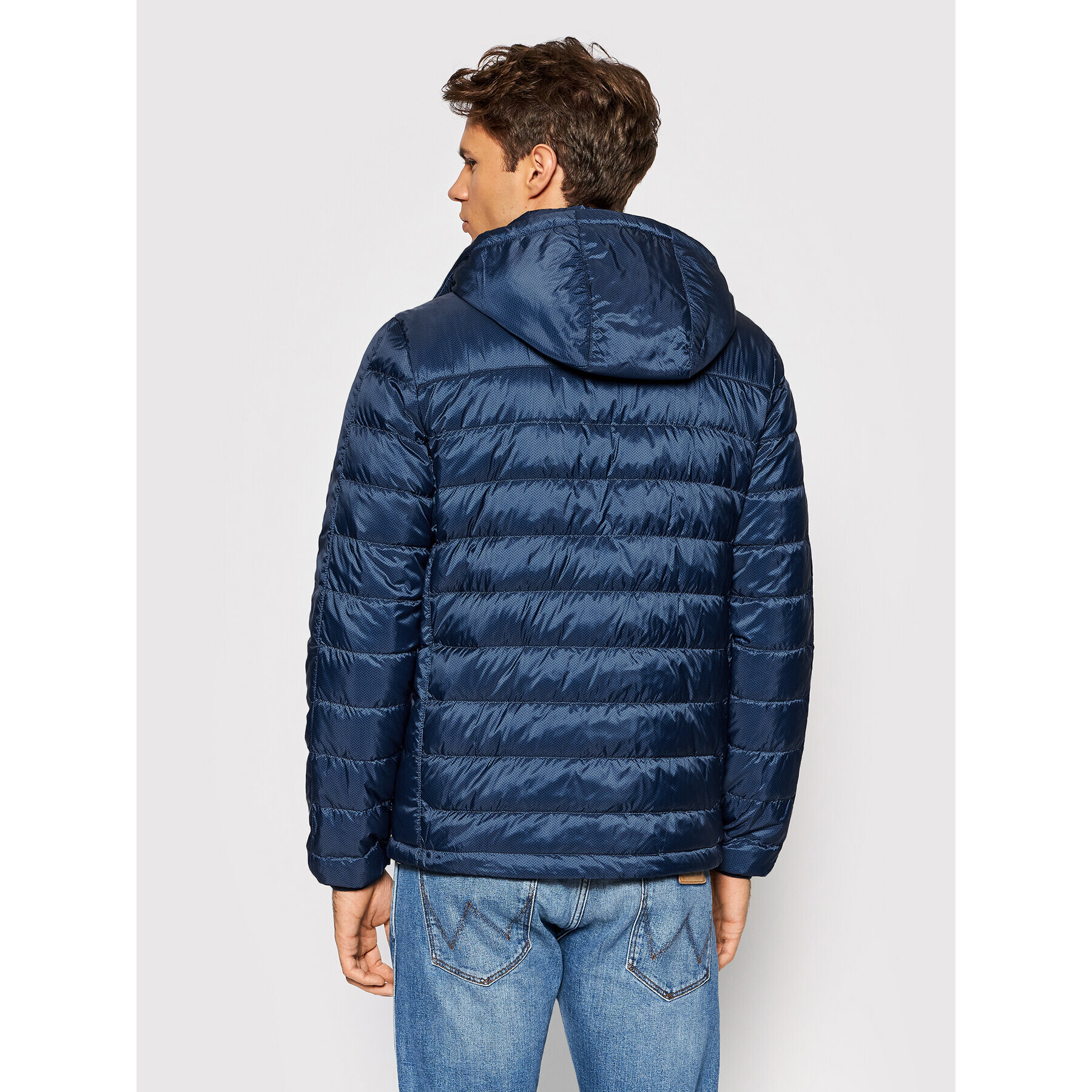 La Martina Пухено яке SMO002 PL109 Тъмносин Regular Fit - Pepit.bg
