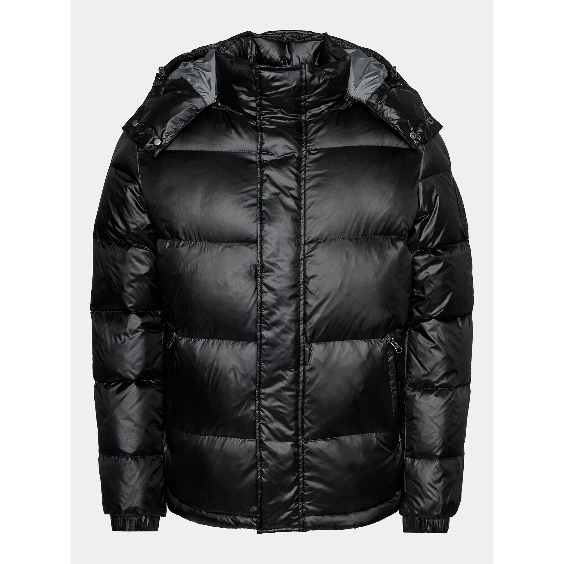 La Martina Пухено яке Whit WMO021 PA067 Черен Regular Fit - Pepit.bg