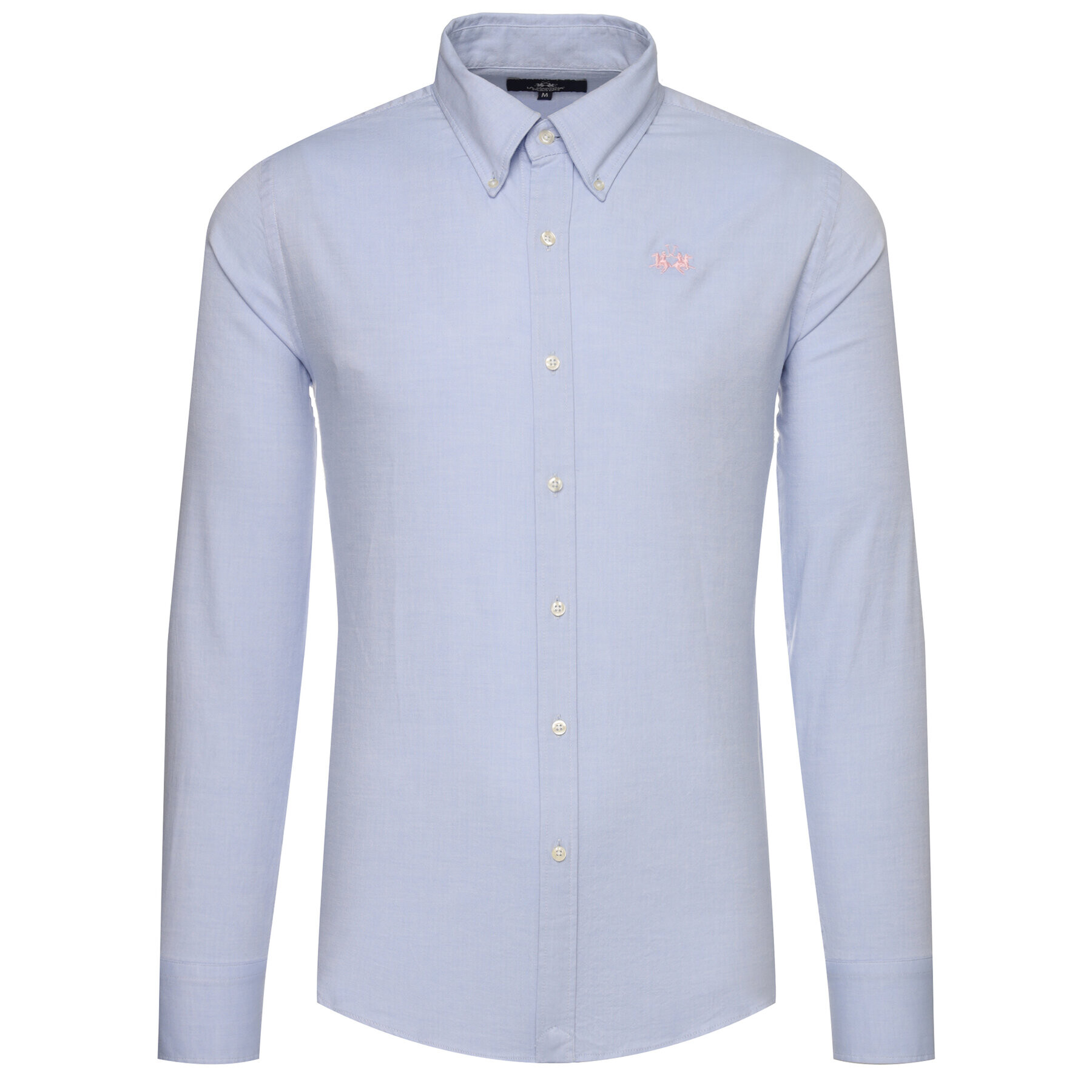 La Martina Риза CCMC03 OX014 Син Slim Fit - Pepit.bg