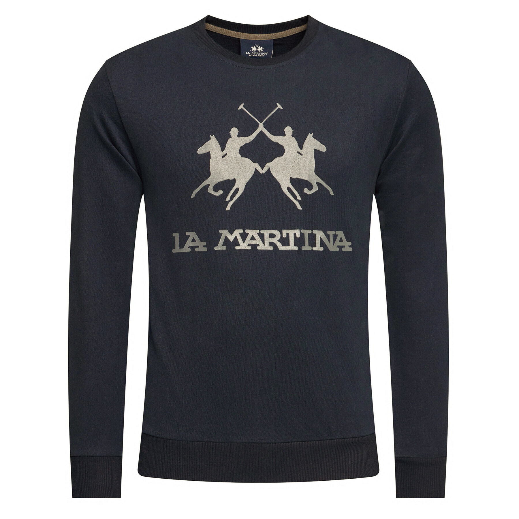 La Martina Суитшърт CCMF01 FP059 Тъмносин Regular Fit - Pepit.bg