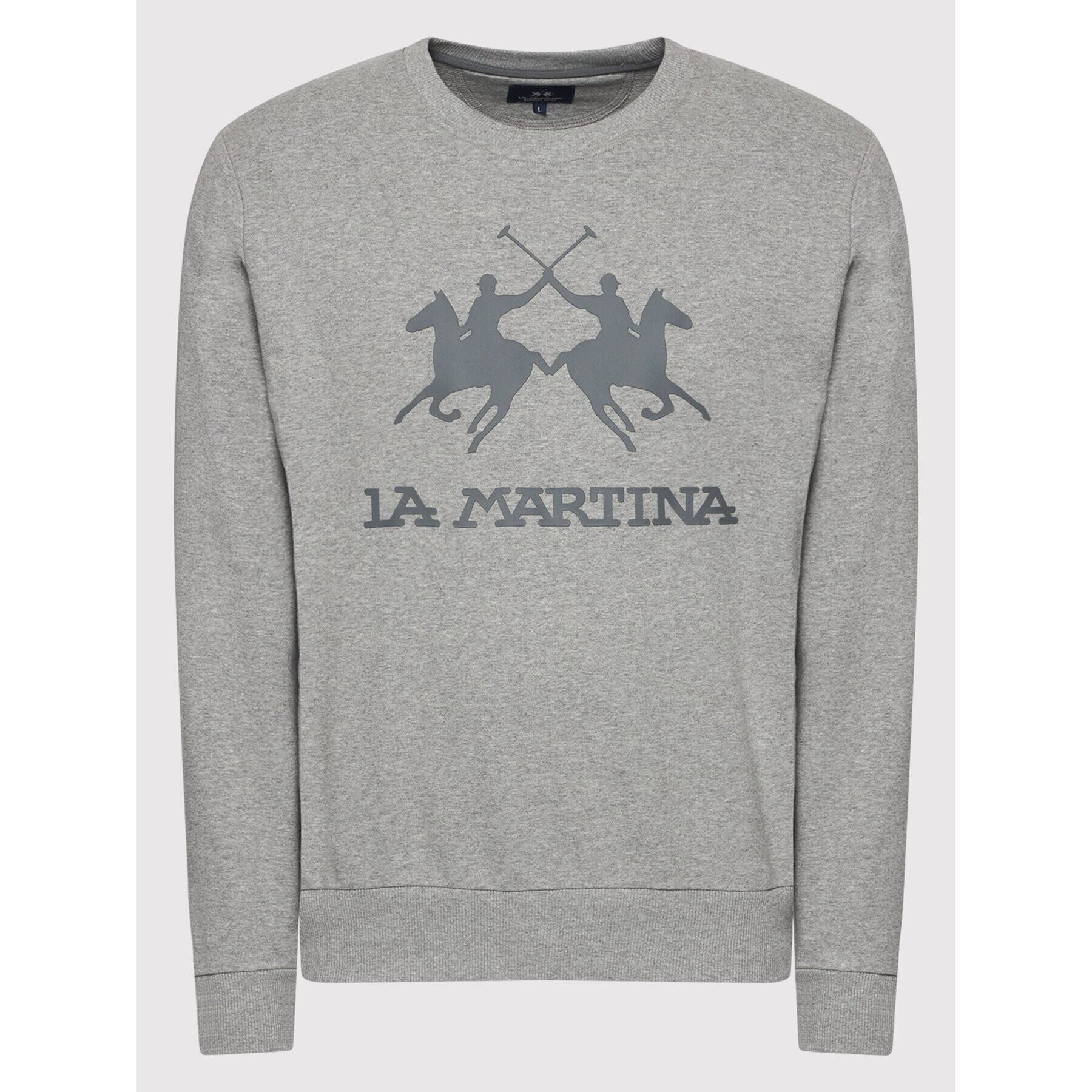 La Martina Суитшърт CCMF01 FP109 Сив Regular Fit - Pepit.bg