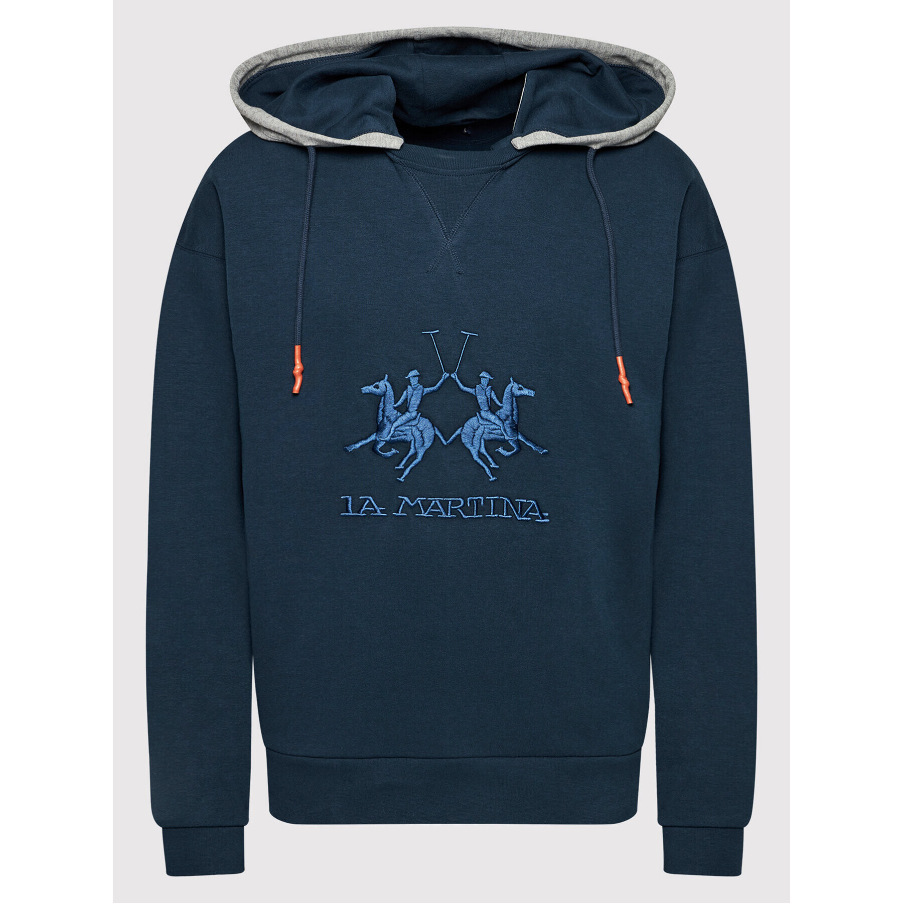 La Martina Суитшърт SMF323 FP169 Тъмносин Regular Fit - Pepit.bg