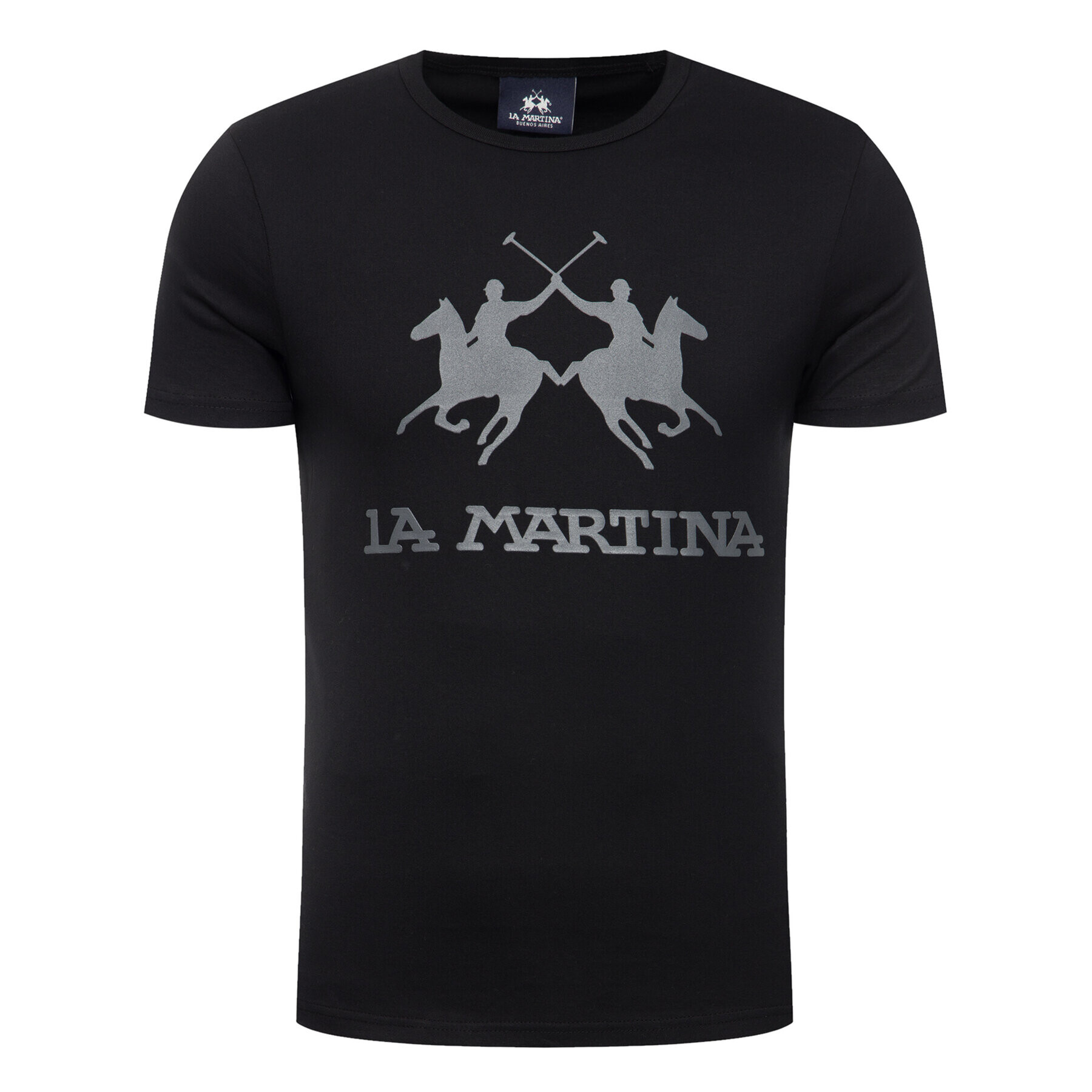 La Martina Тишърт CCMR01 JS206 Черен Regular Fit - Pepit.bg