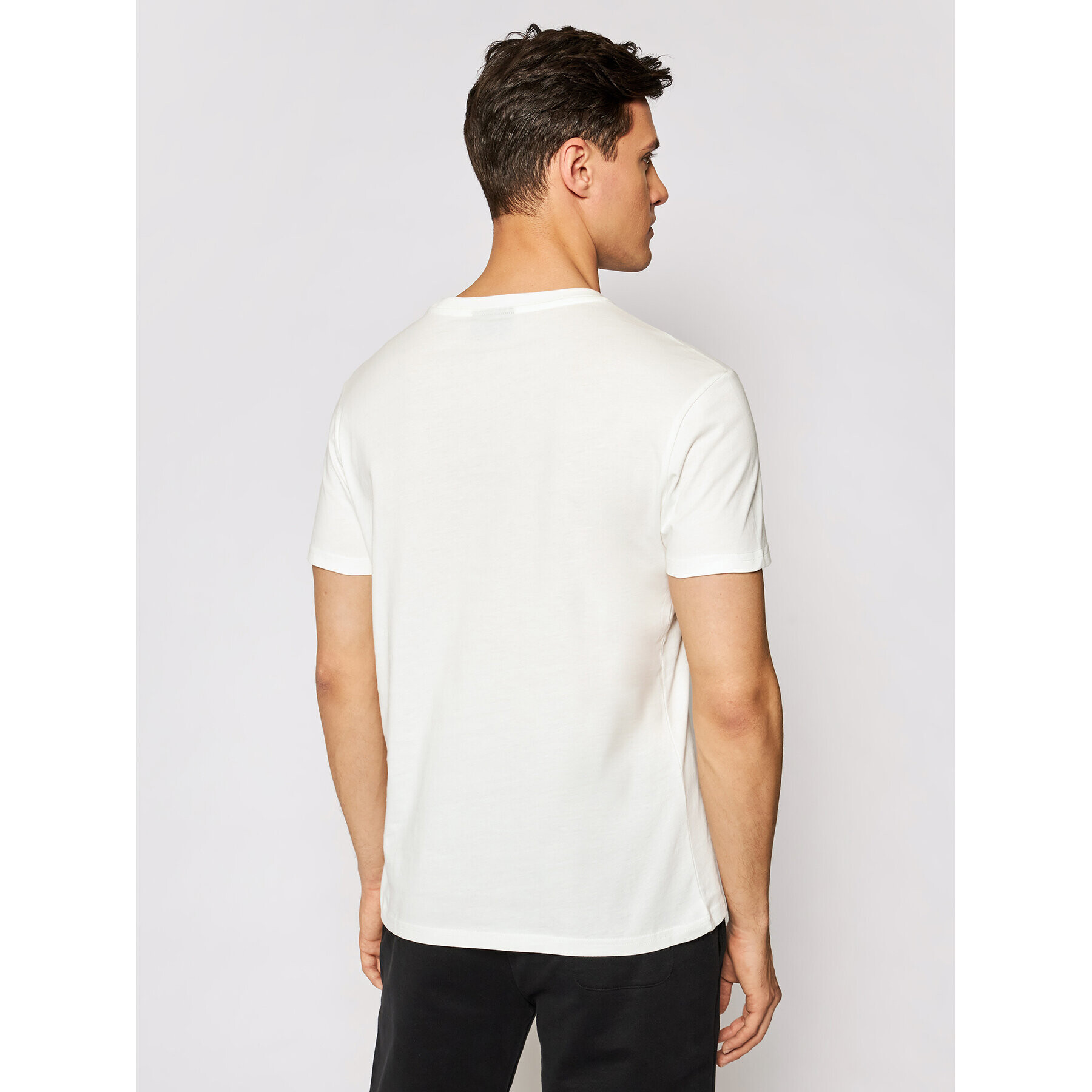 La Martina Тишърт Jersey CCMR02 JS206 Бял Regular Fit - Pepit.bg