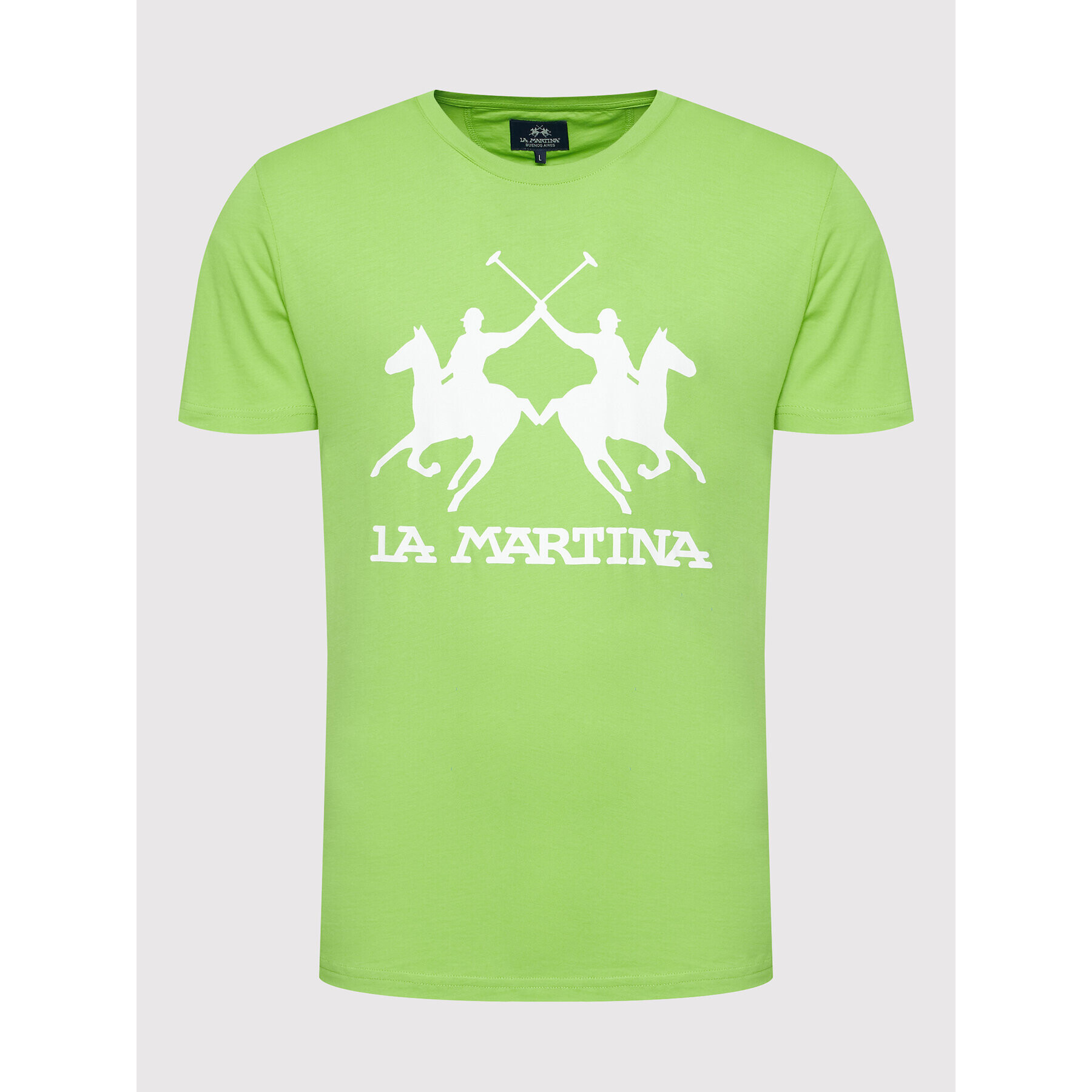 La Martina Тишърт TMR001 JS206 Зелен Regular Fit - Pepit.bg