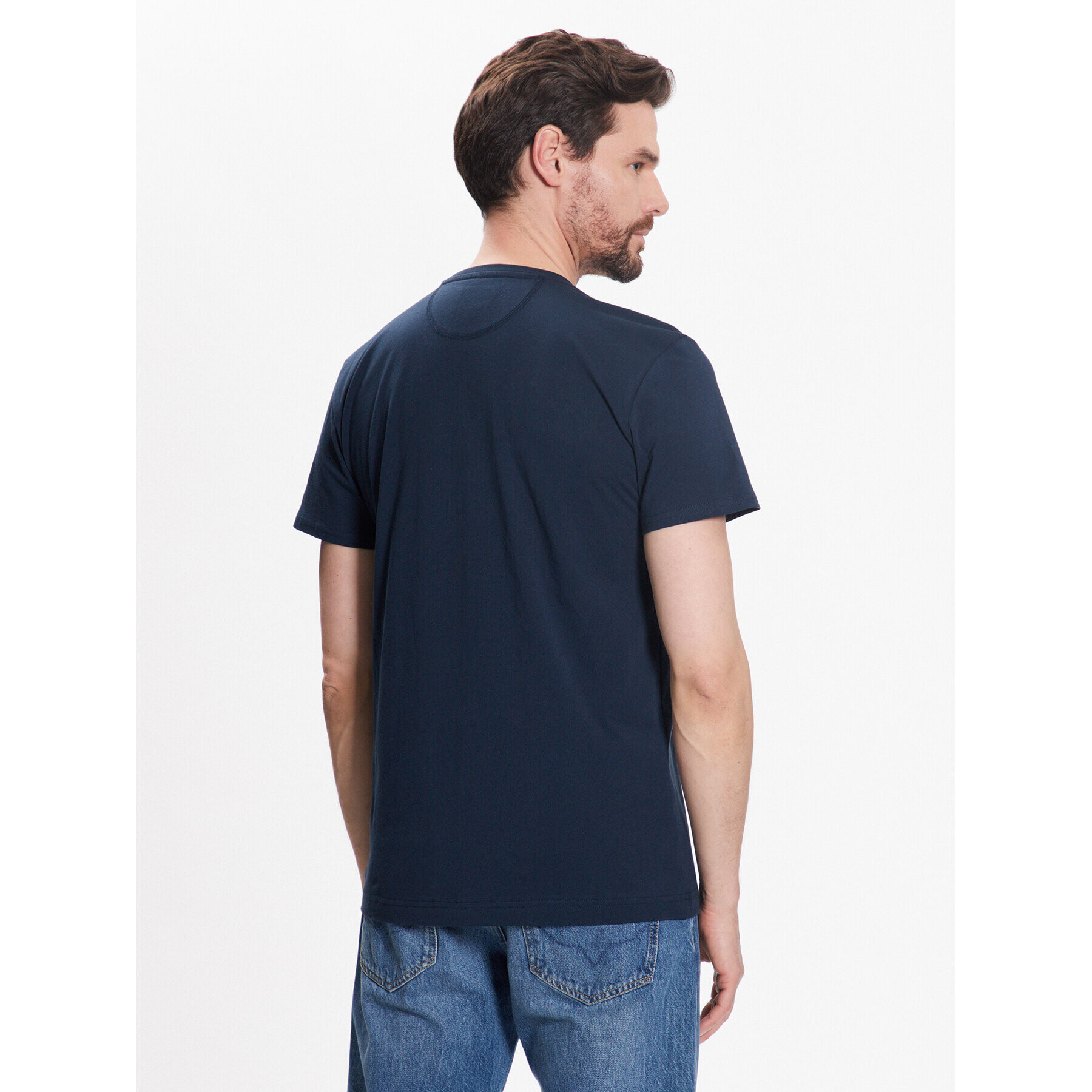 La Martina Тишърт VMR010 JS206 Тъмносин Regular Fit - Pepit.bg