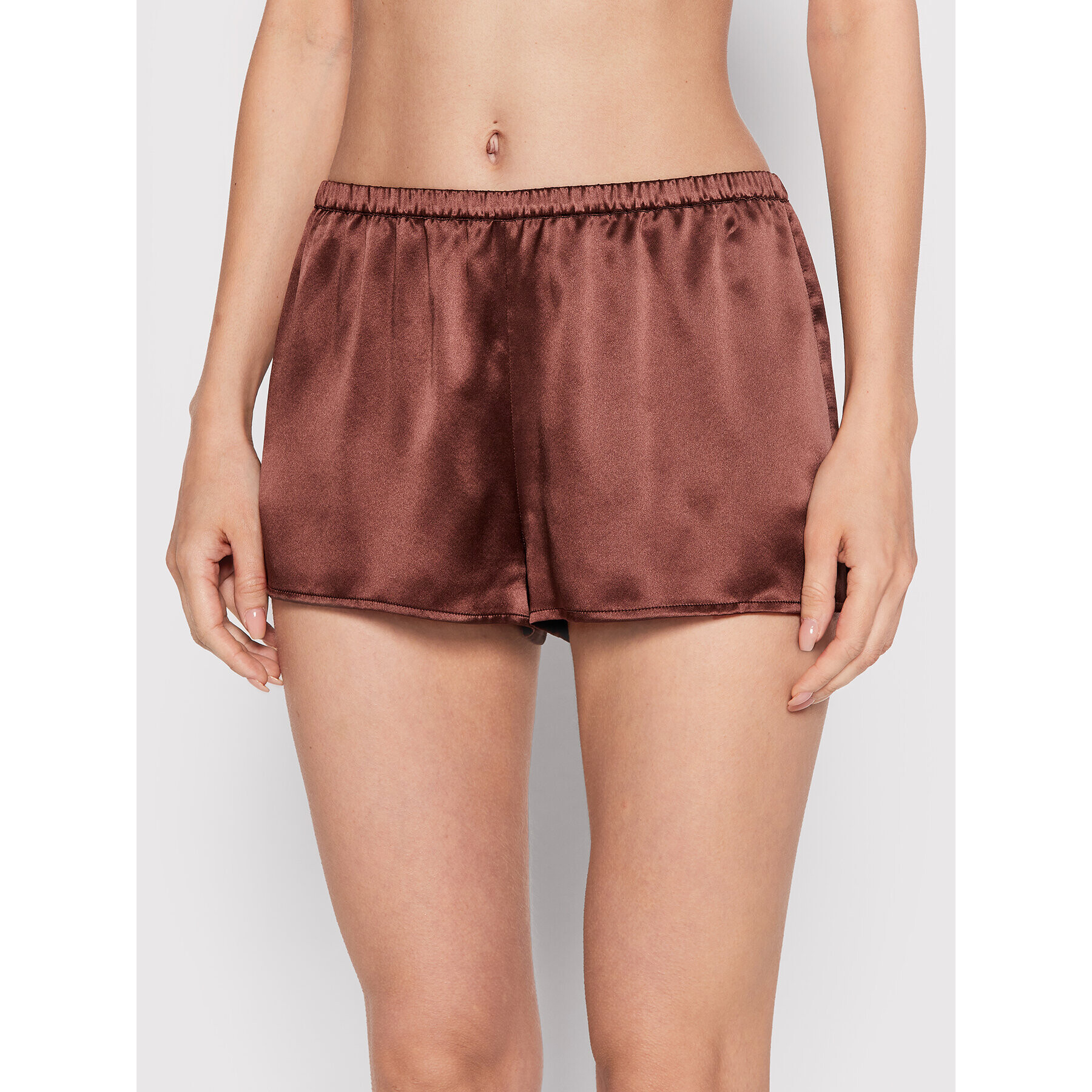 La Perla Пижамени шорти N020290 Кафяв Regular Fit - Pepit.bg