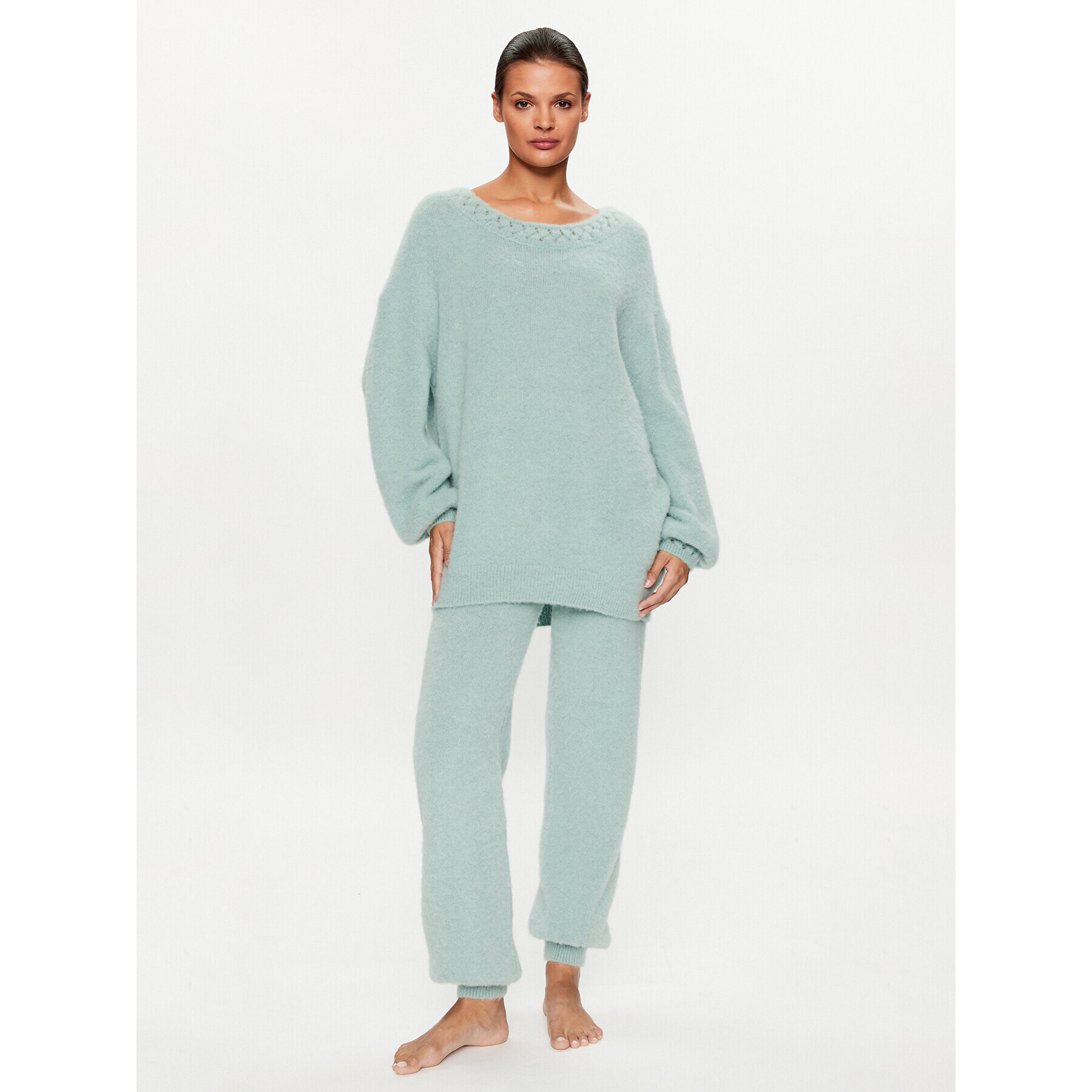 La Perla Плетени панталони 0056130 Зелен Regular Fit - Pepit.bg