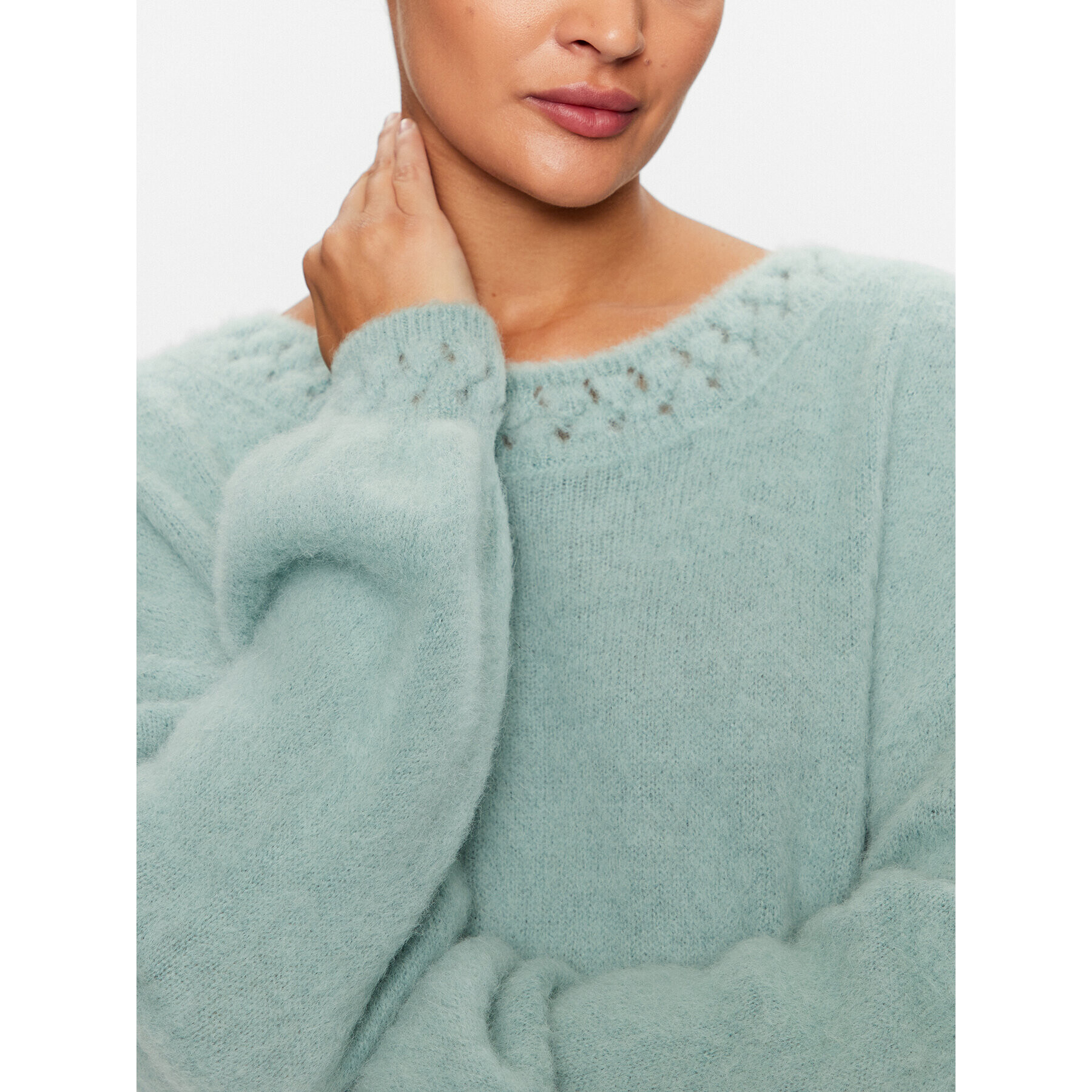 La Perla Пуловер 0055940 Зелен Relaxed Fit - Pepit.bg