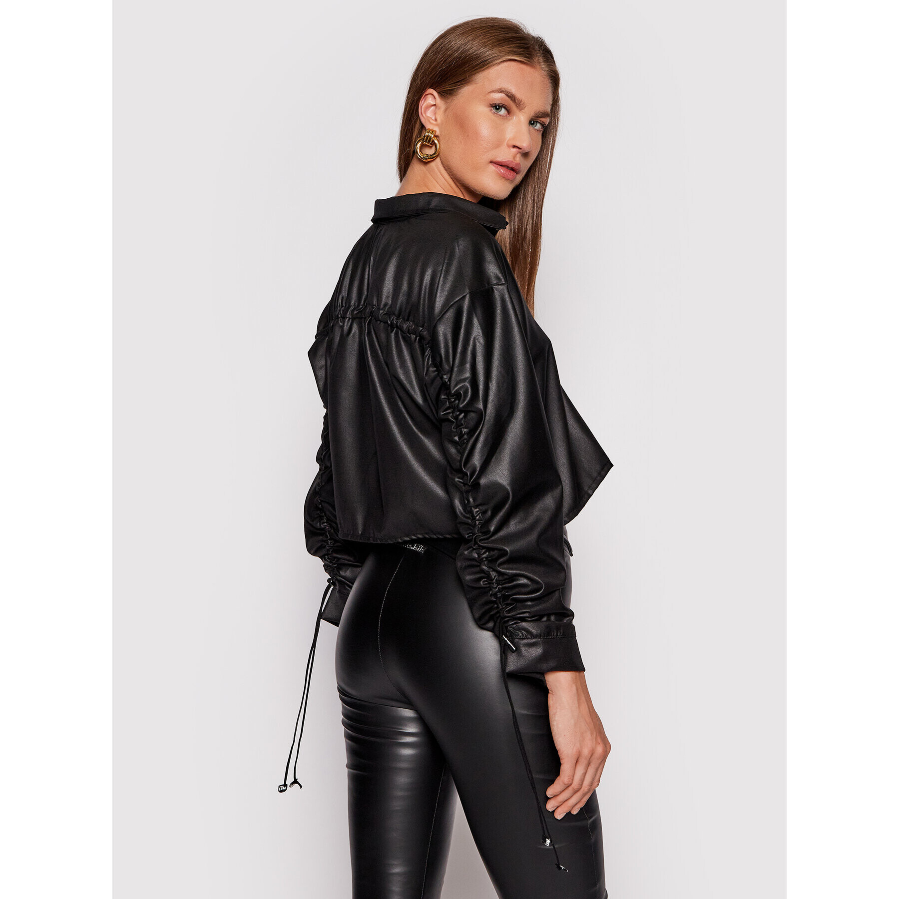 LaBellaMafia Блуза 21810 Черен Regular Fit - Pepit.bg