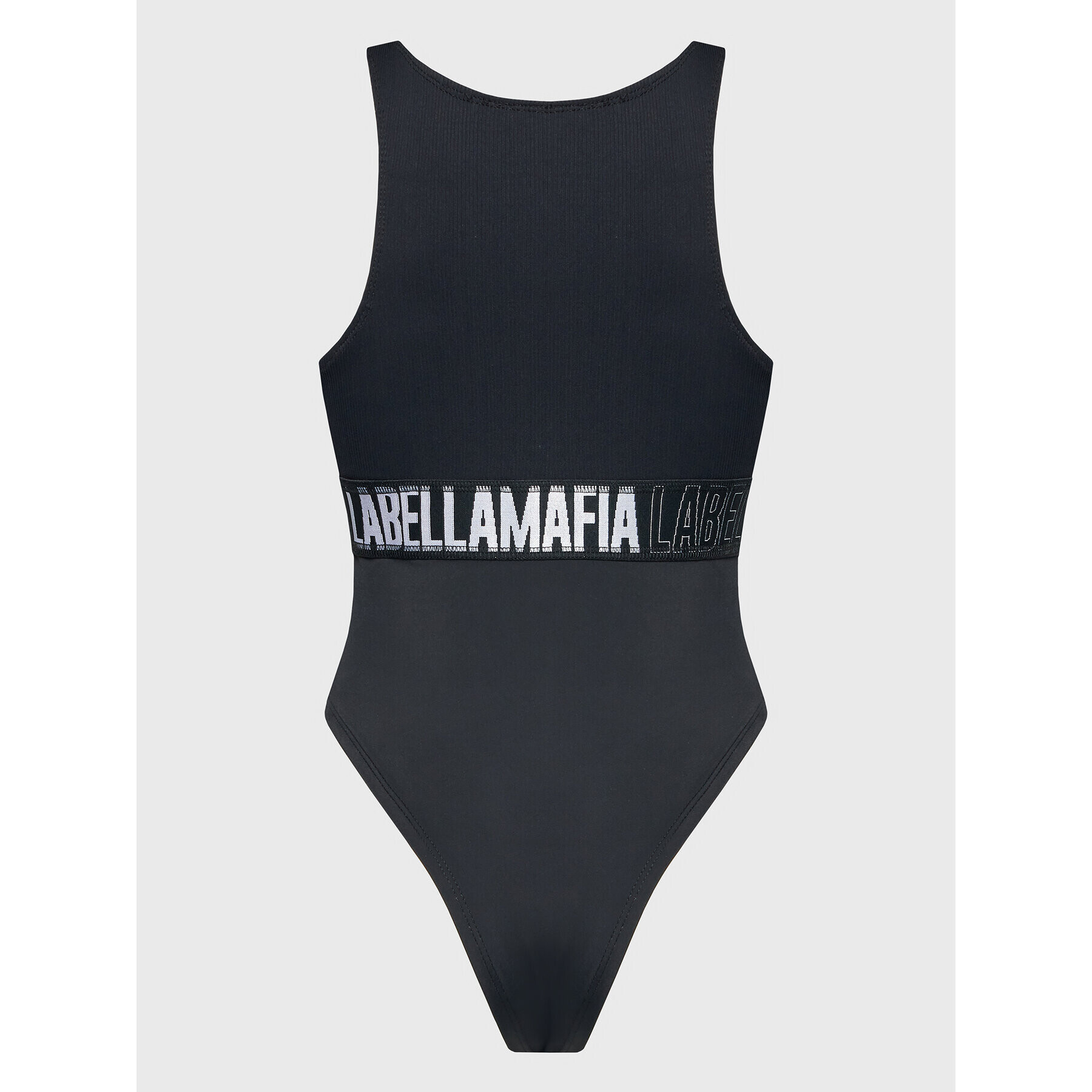 LaBellaMafia Боди 25494 Черен Slim Fit - Pepit.bg