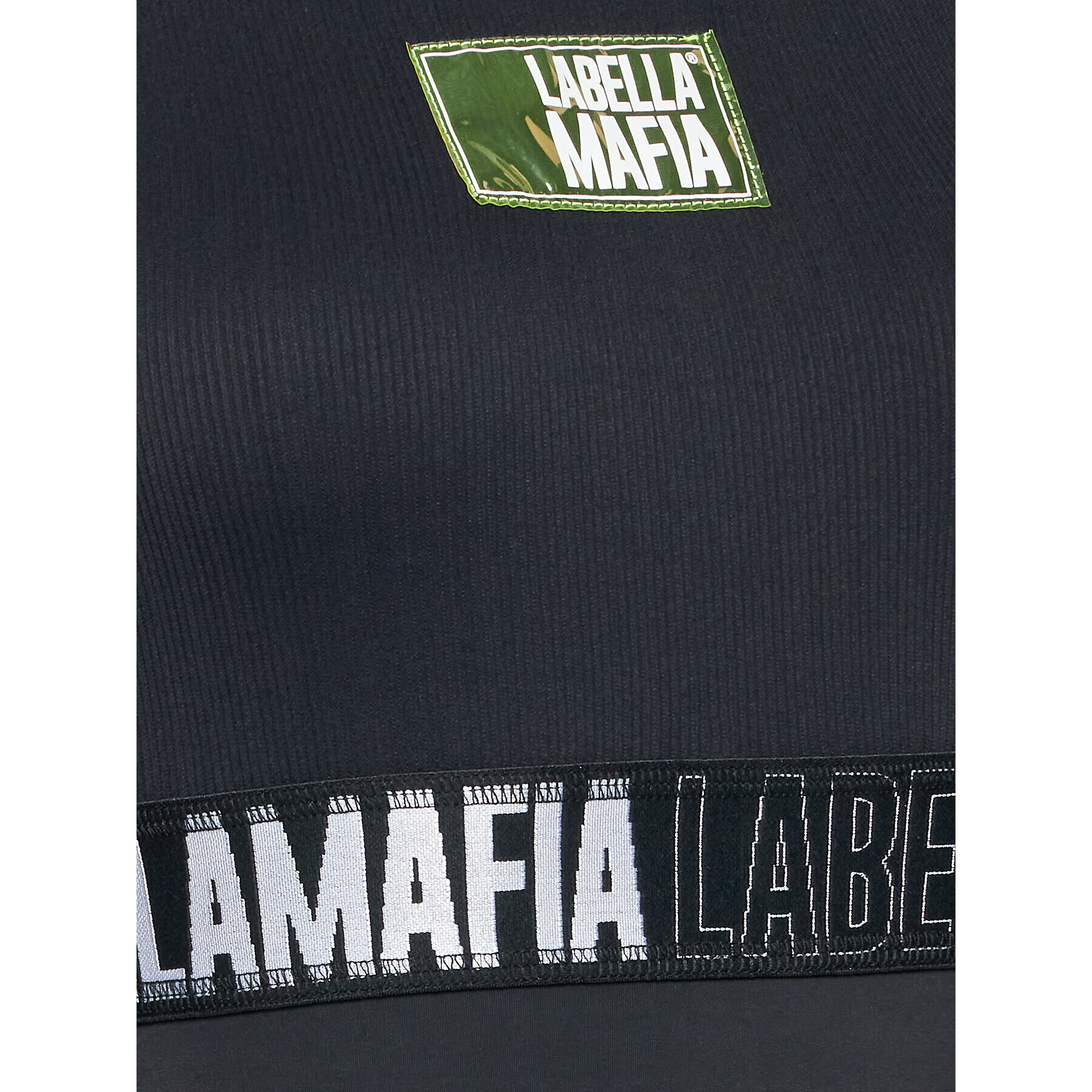 LaBellaMafia Боди 25494 Черен Slim Fit - Pepit.bg